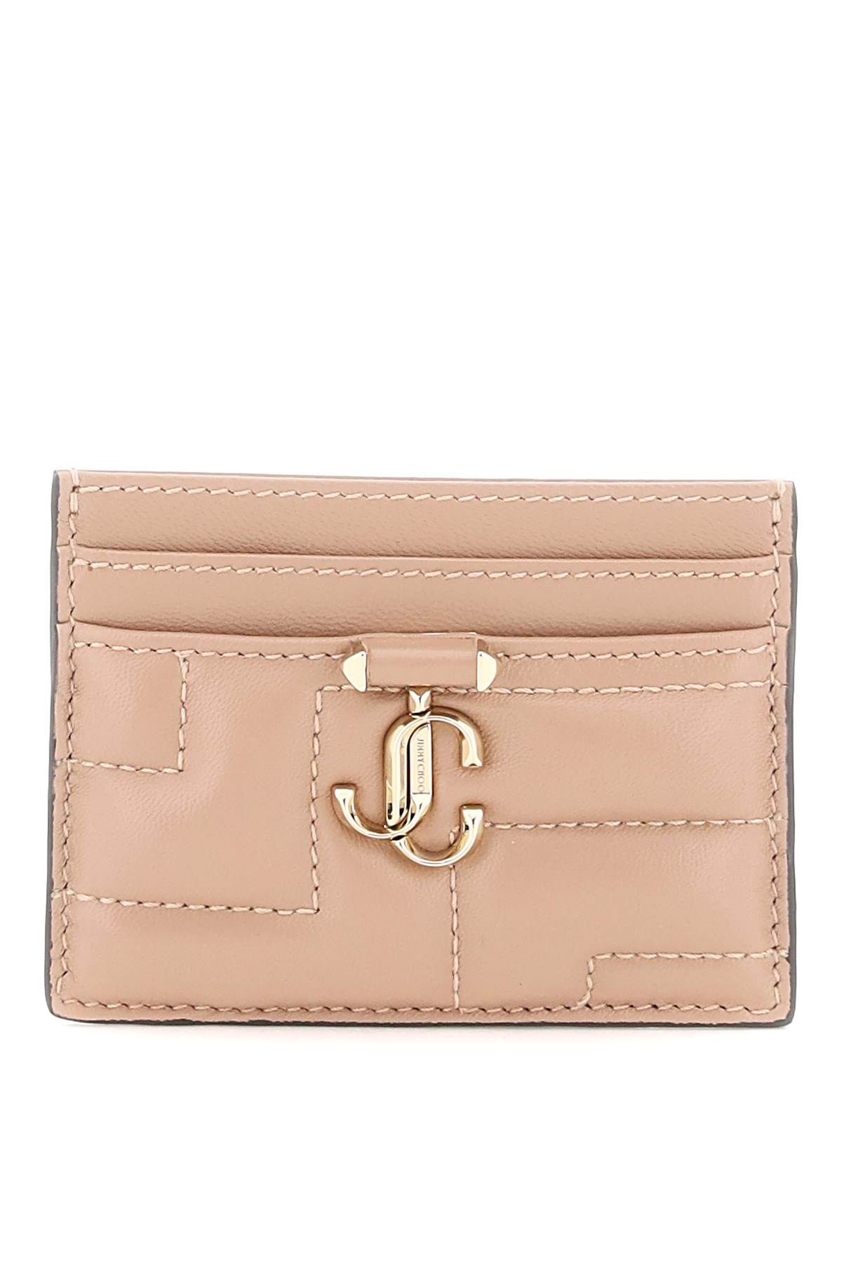 Jimmy Choo JIMMY CHOO quilted nappa leather card holder