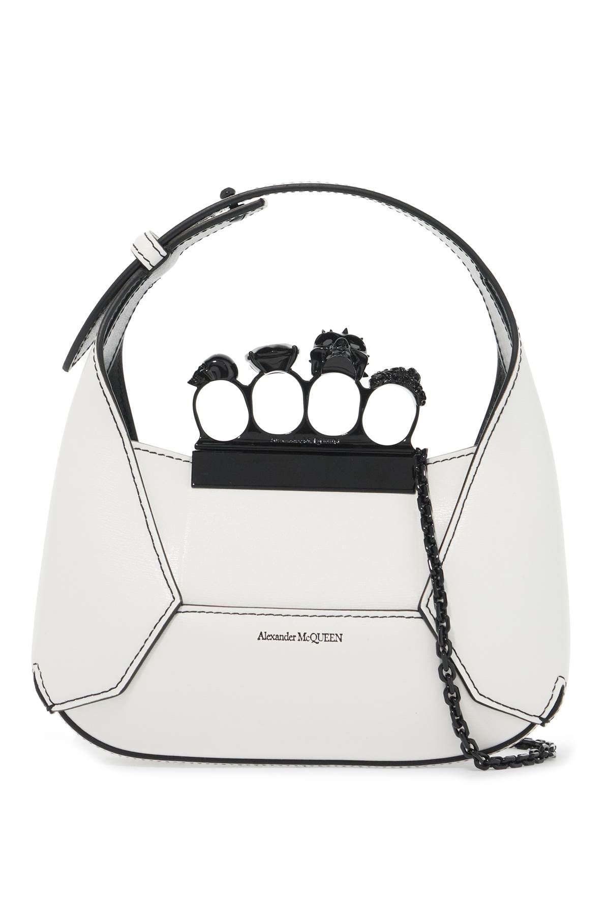 Alexander McQueen ALEXANDER MCQUEEN mini jewelled hobo bag