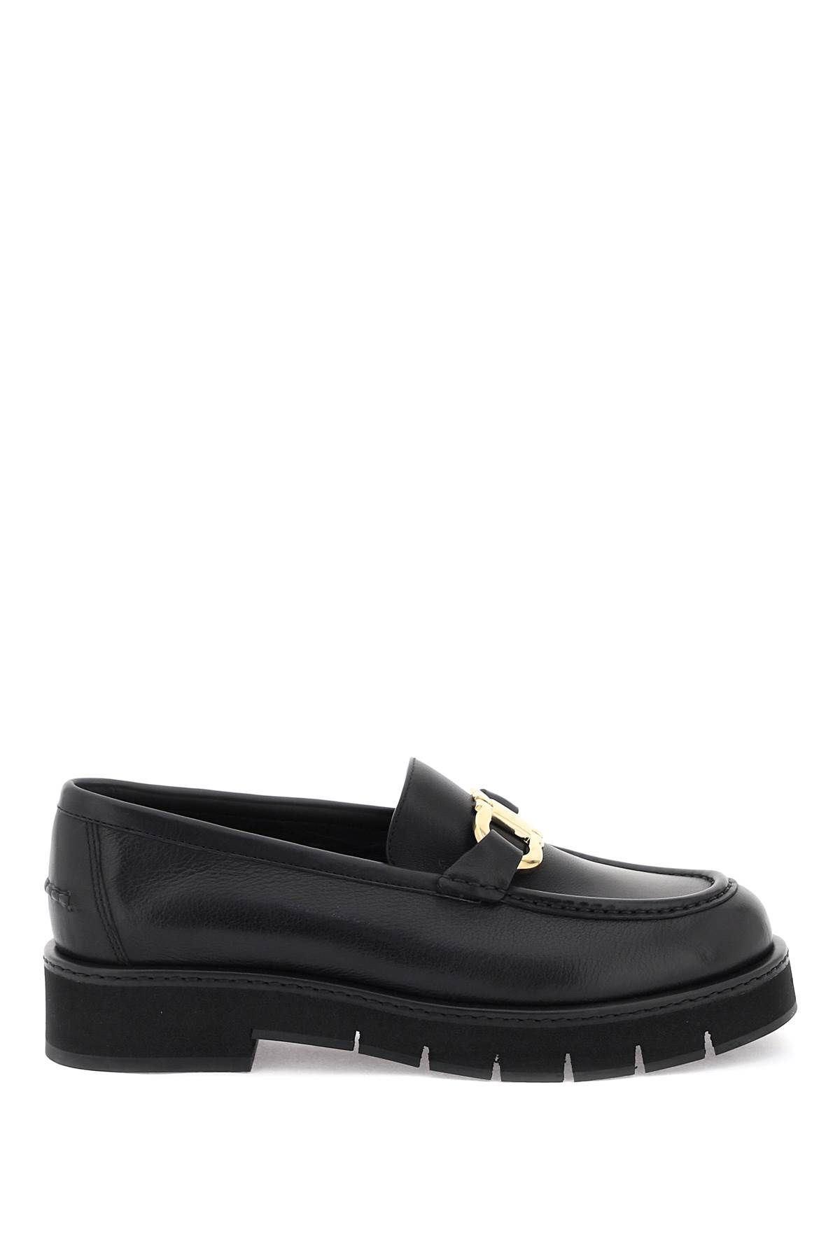 Ferragamo FERRAGAMO gancini buckle loafers