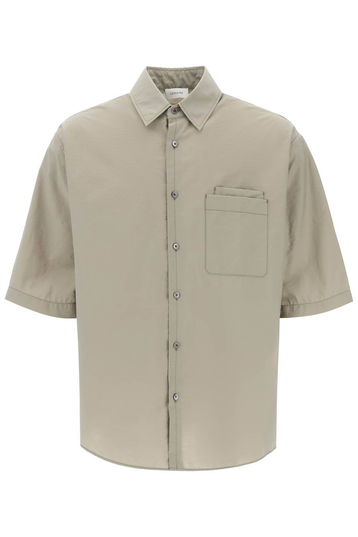 Lemaire LEMAIRE short-sleeved cotton fluid shirt