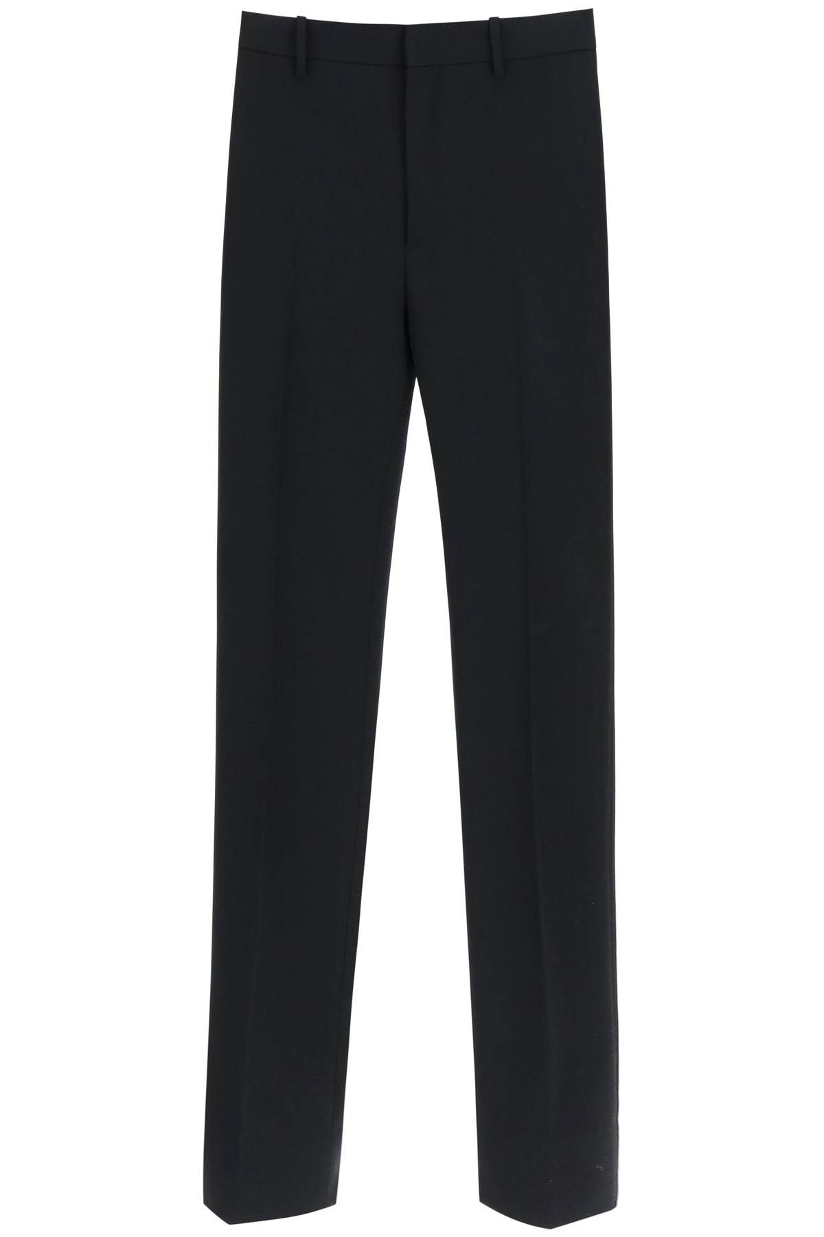 OFF-WHITE OFF-WHITE slim tailored pants with zippered ankle