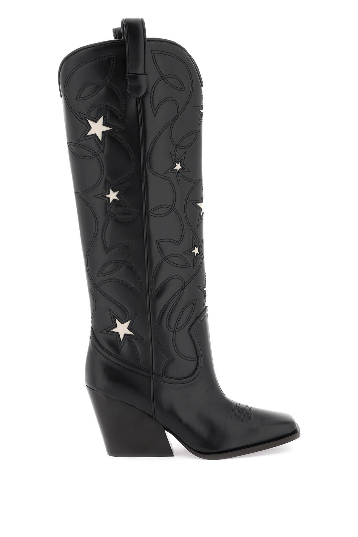 Stella McCartney STELLA McCARTNEY texan boots with star embroidery