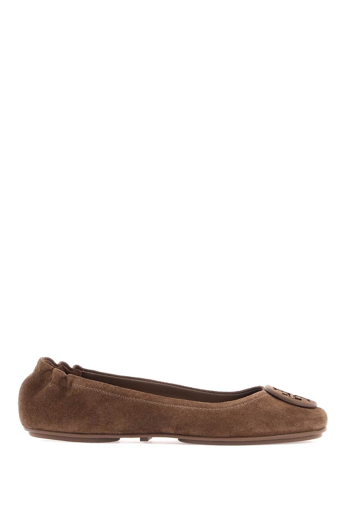 Tory Burch TORY BURCH suede minnie travel ballet flats