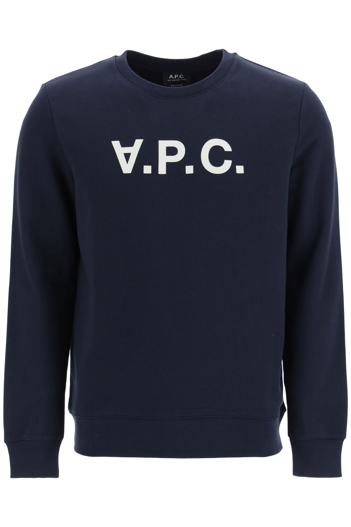 A.P.C. A. P.C. flock v. p.c. logo sweatshirt