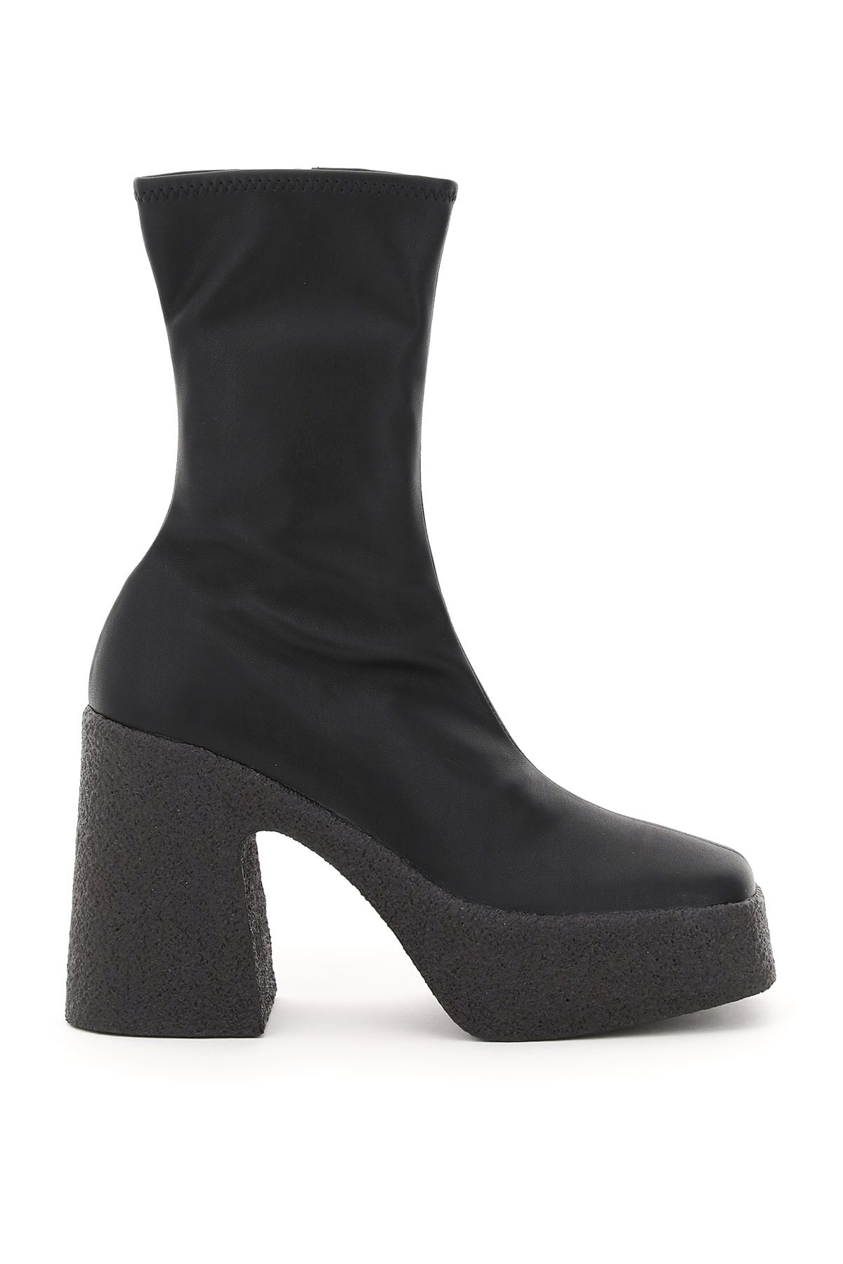 Stella McCartney STELLA McCARTNEY thick heel stretch boots