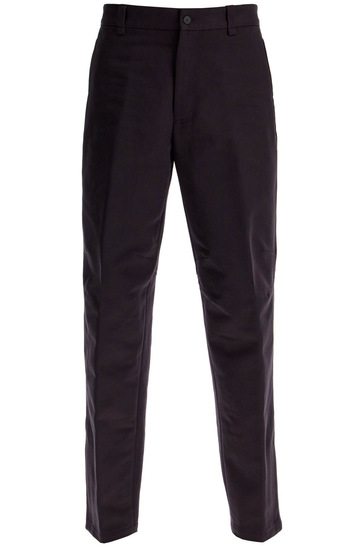 Lanvin LANVIN biker gabardine trousers