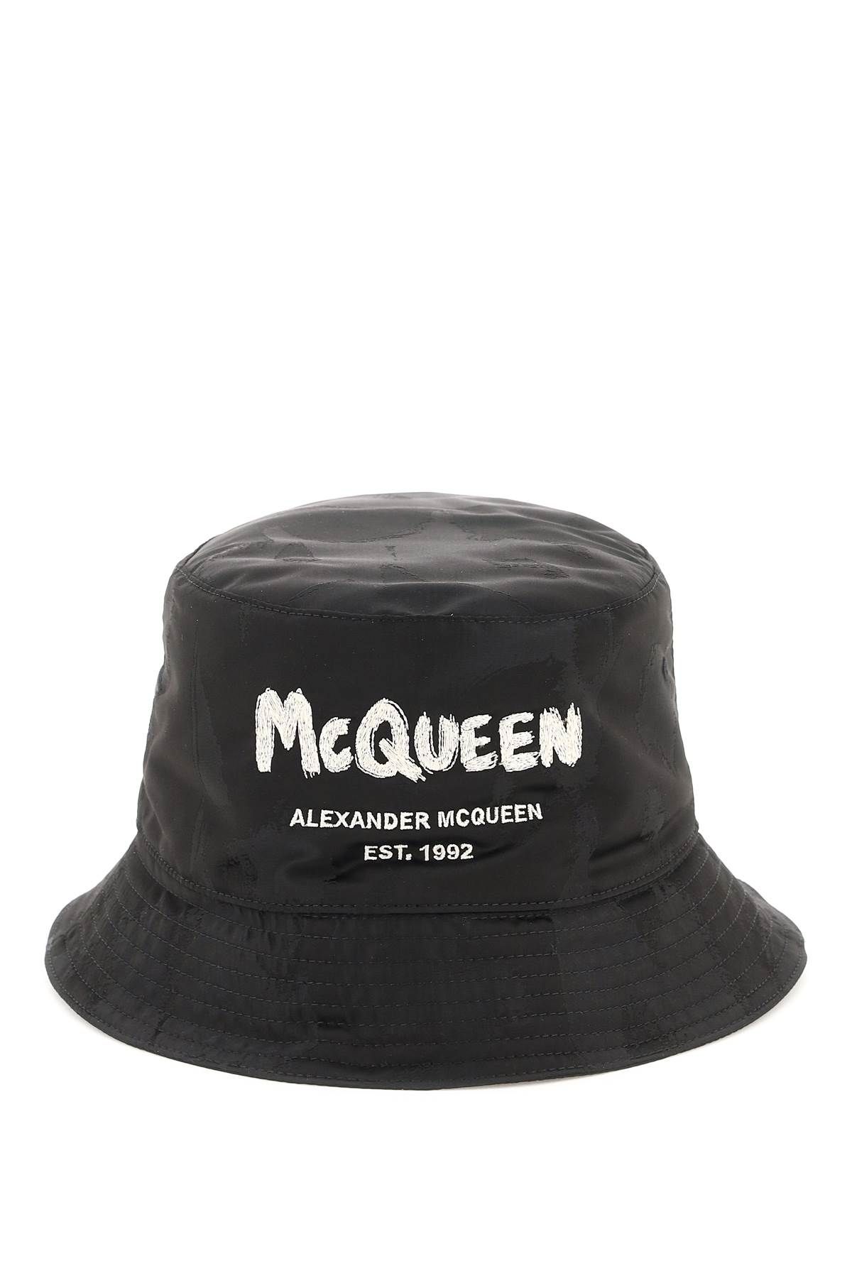 Alexander McQueen ALEXANDER MCQUEEN graffiti bucket hat