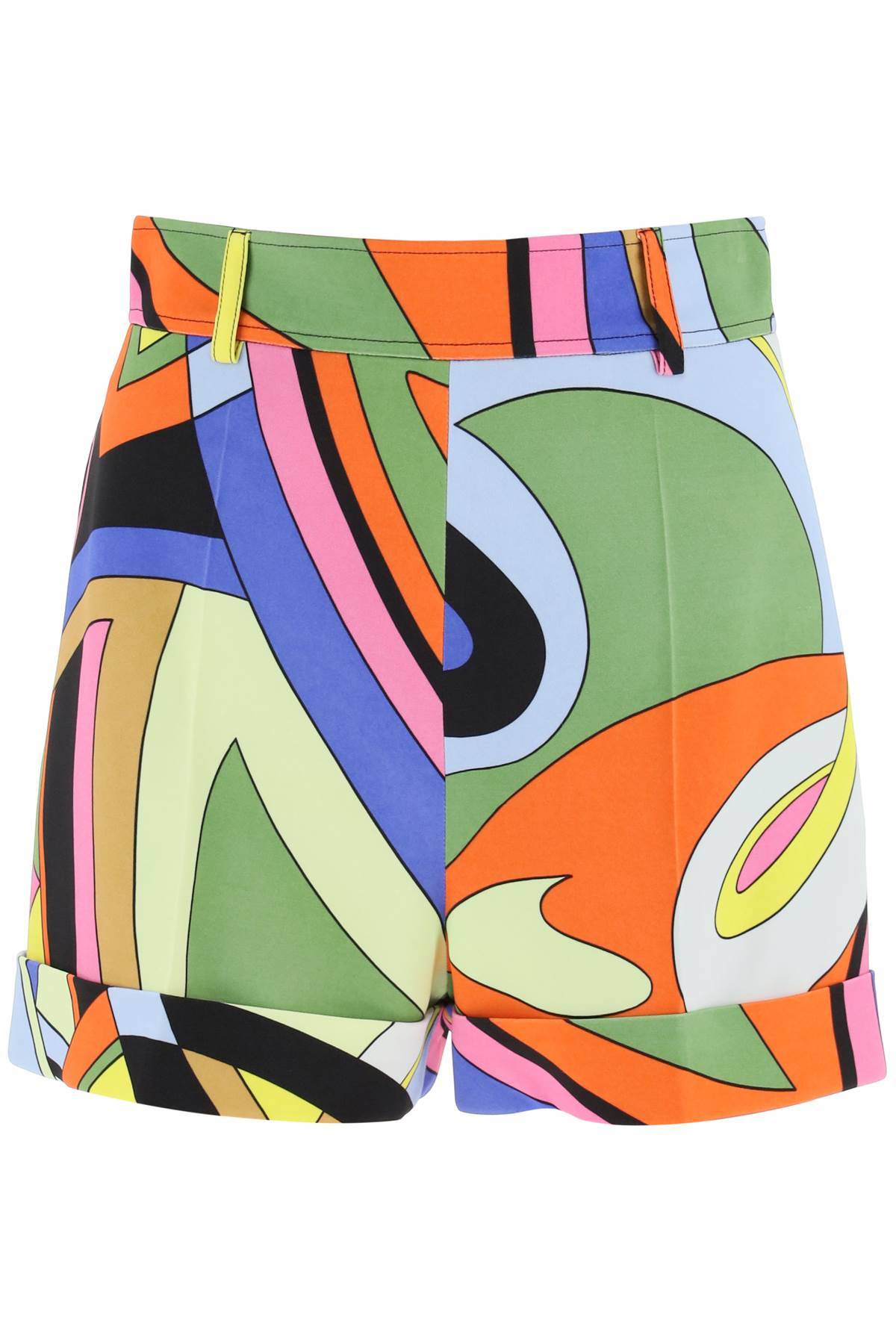 Moschino MOSCHINO multicolor printed shorts