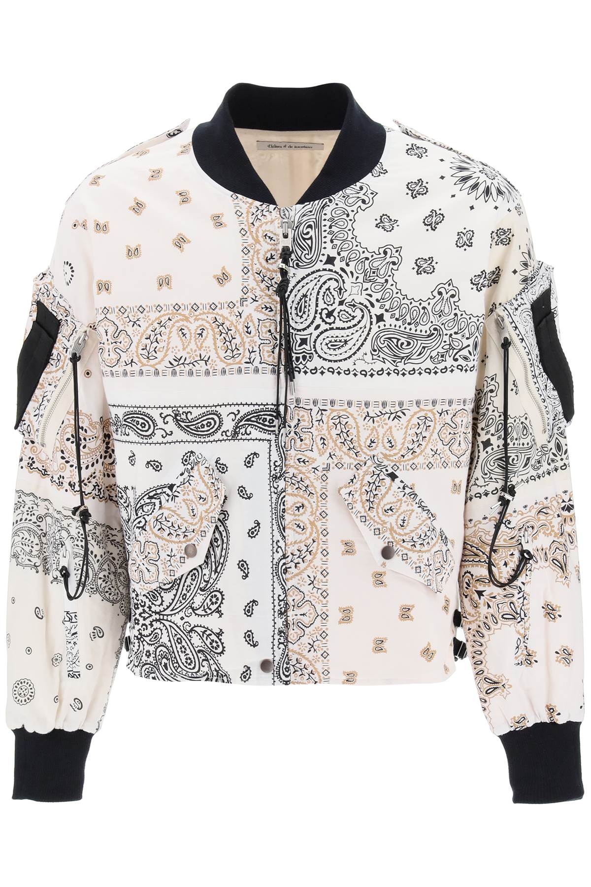 Children Of The Discordance CHILDREN OF THE DISCORDANCE bomber jacket with bandana motif