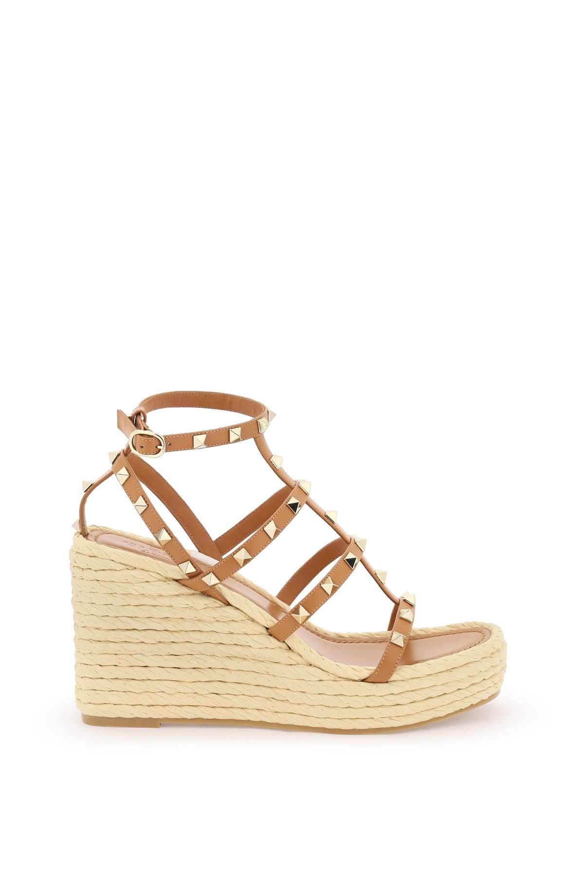 VALENTINO GARAVANI VALENTINO GARAVANI rockstud wedge espadrilles