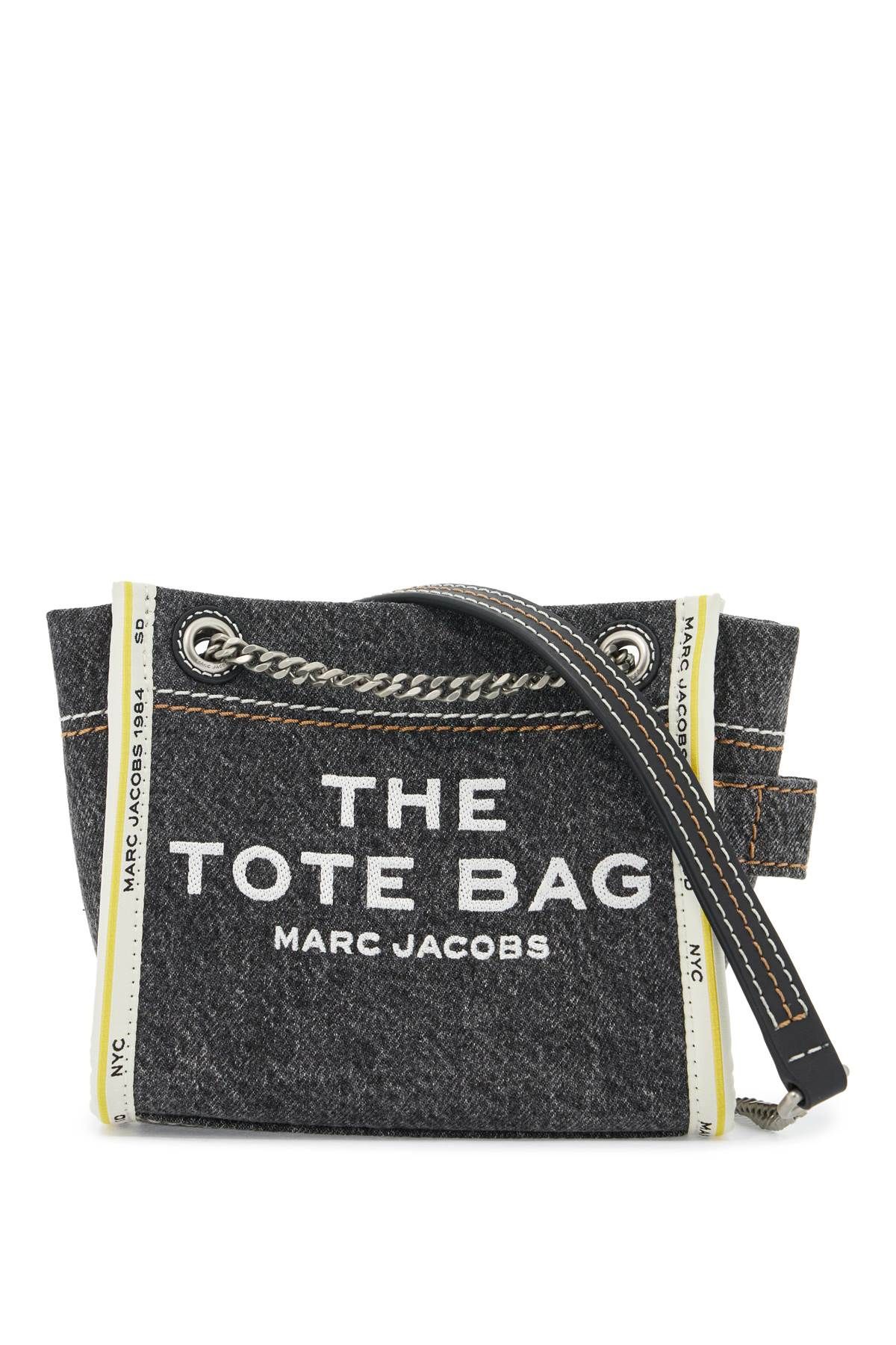 Marc Jacobs MARC JACOBS the denim chain crossbody tote bag