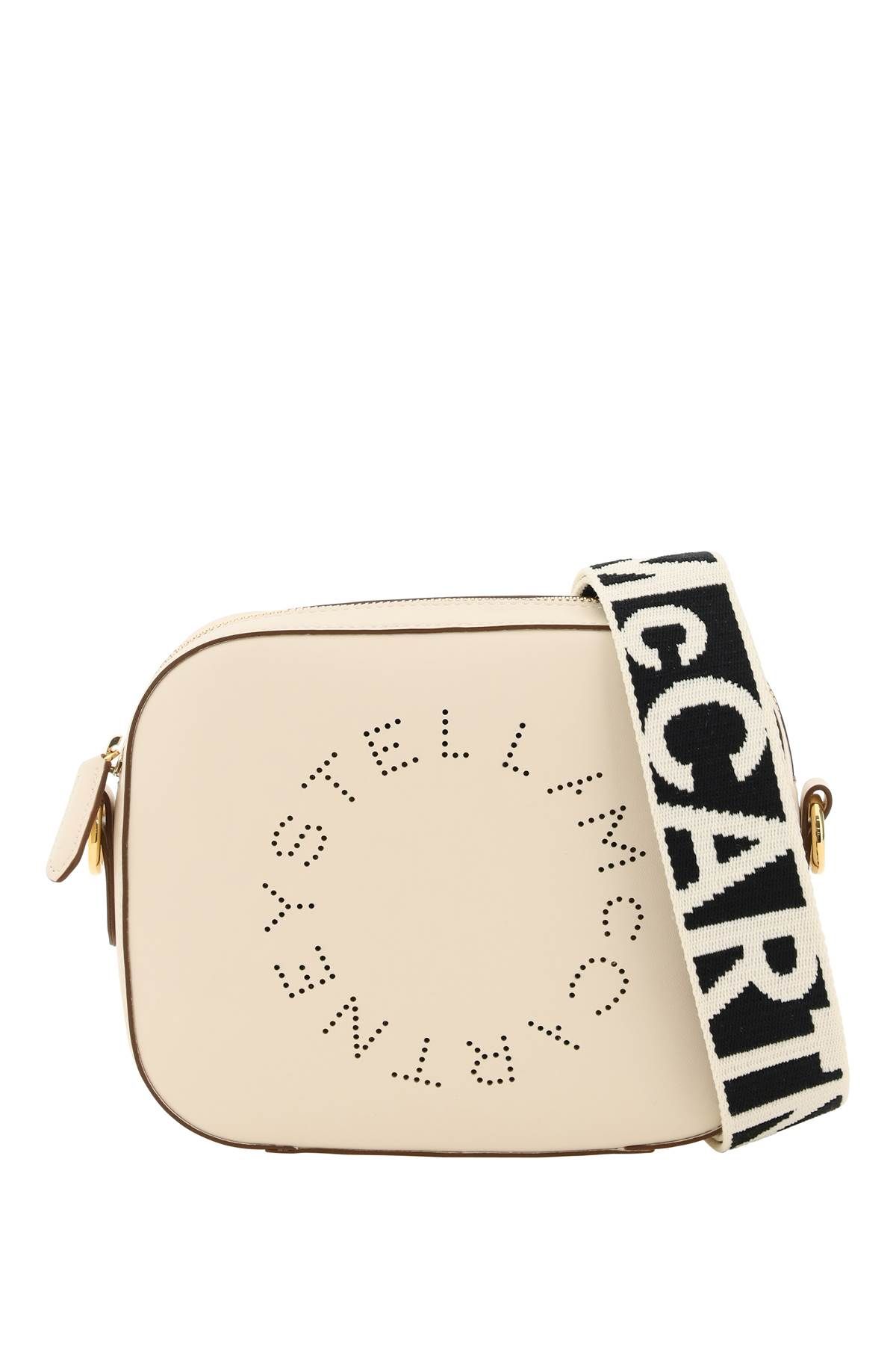 Stella McCartney STELLA McCARTNEY camera bag with perforated stella logo