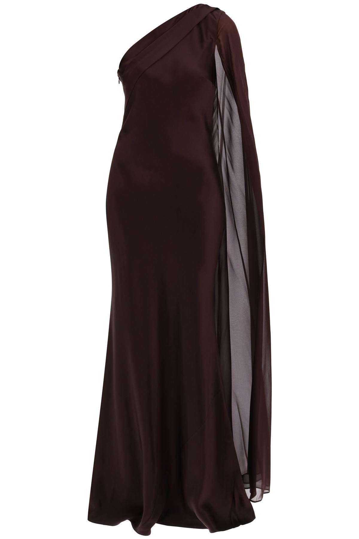 Roland Mouret ROLAND MOURET asymmetric silk satin dress