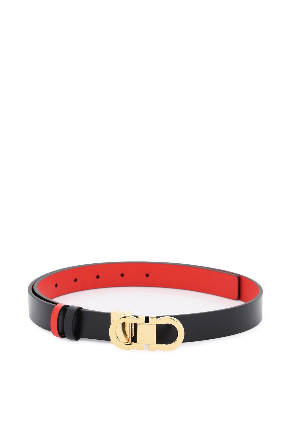 Ferragamo FERRAGAMO reversible gancini belt