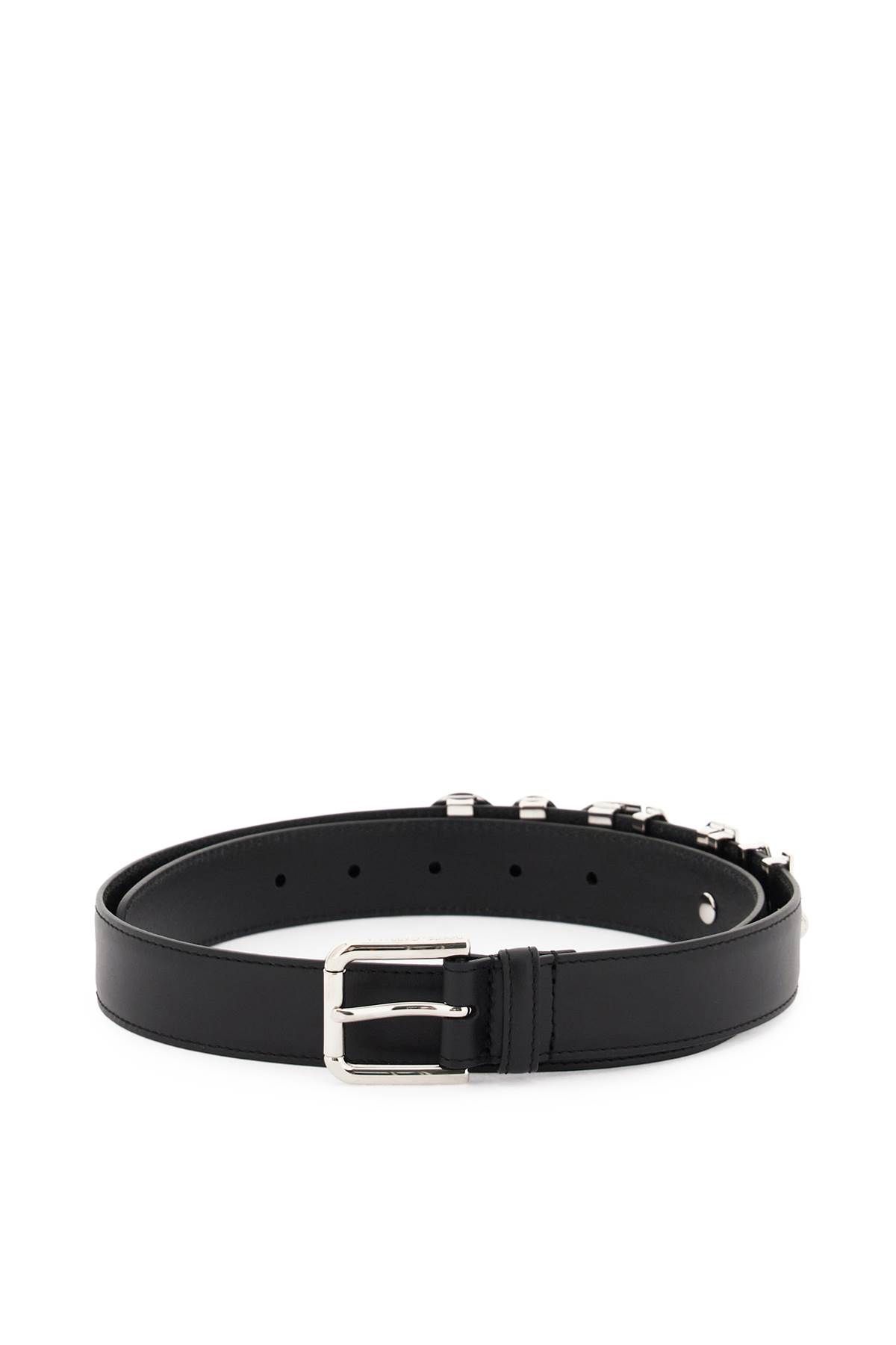 Dolce & Gabbana DOLCE & GABBANA lettering leather belt