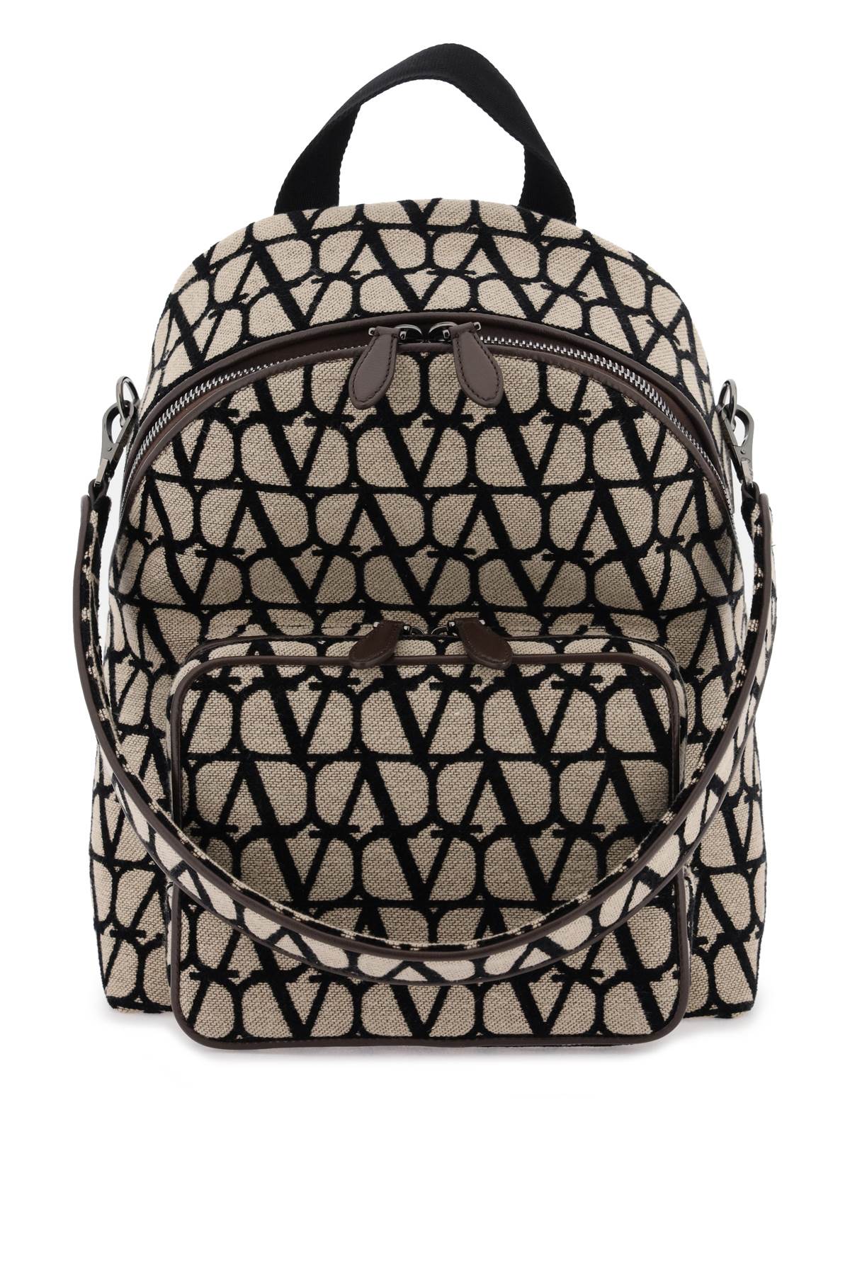 VALENTINO GARAVANI VALENTINO GARAVANI toile iconographe backpack