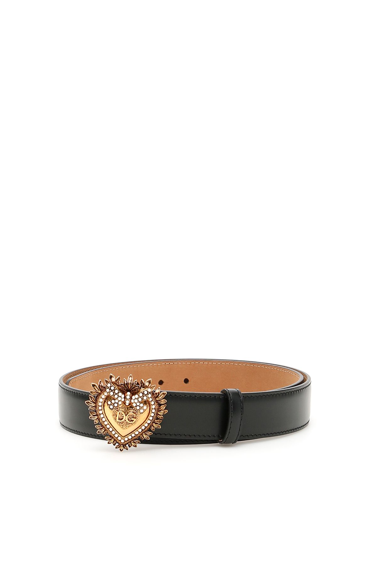 Dolce & Gabbana DOLCE & GABBANA devotion leather belt