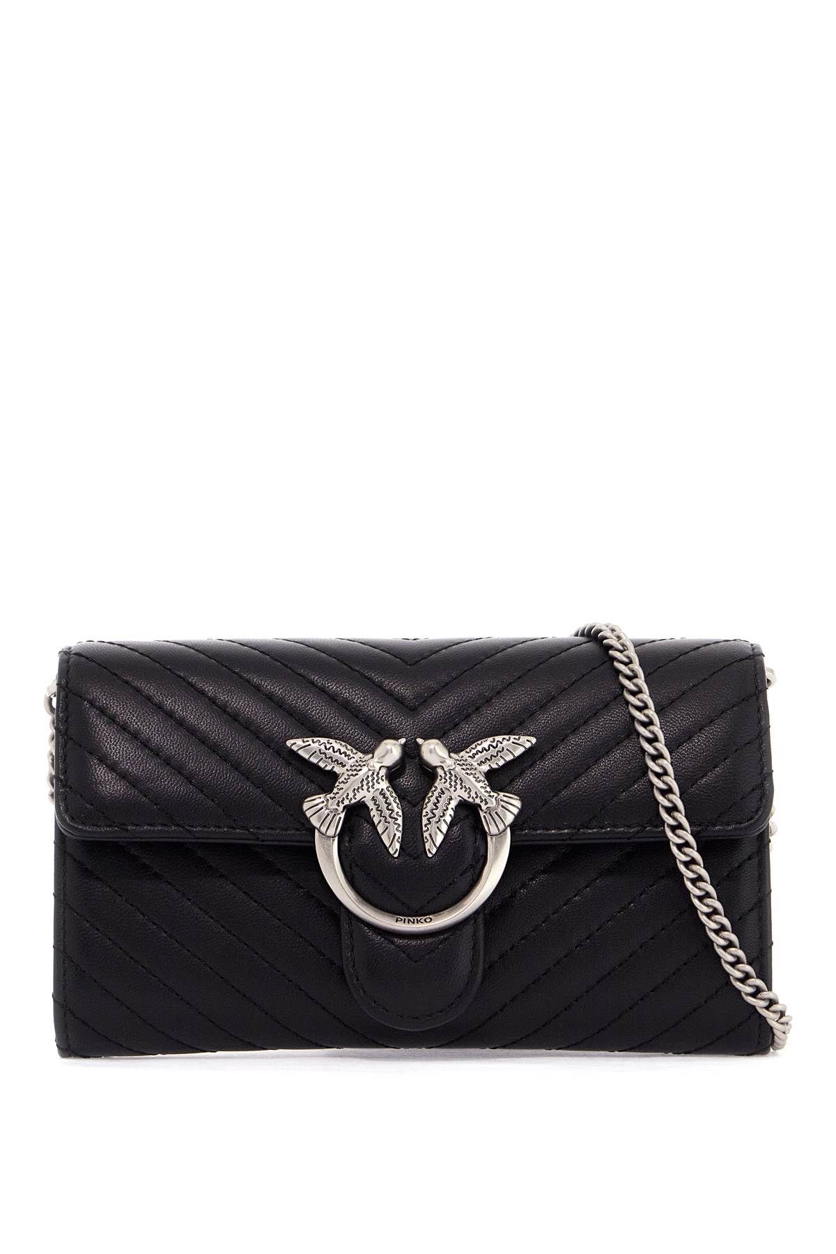 Pinko PINKO love bag chevron crossbody bag