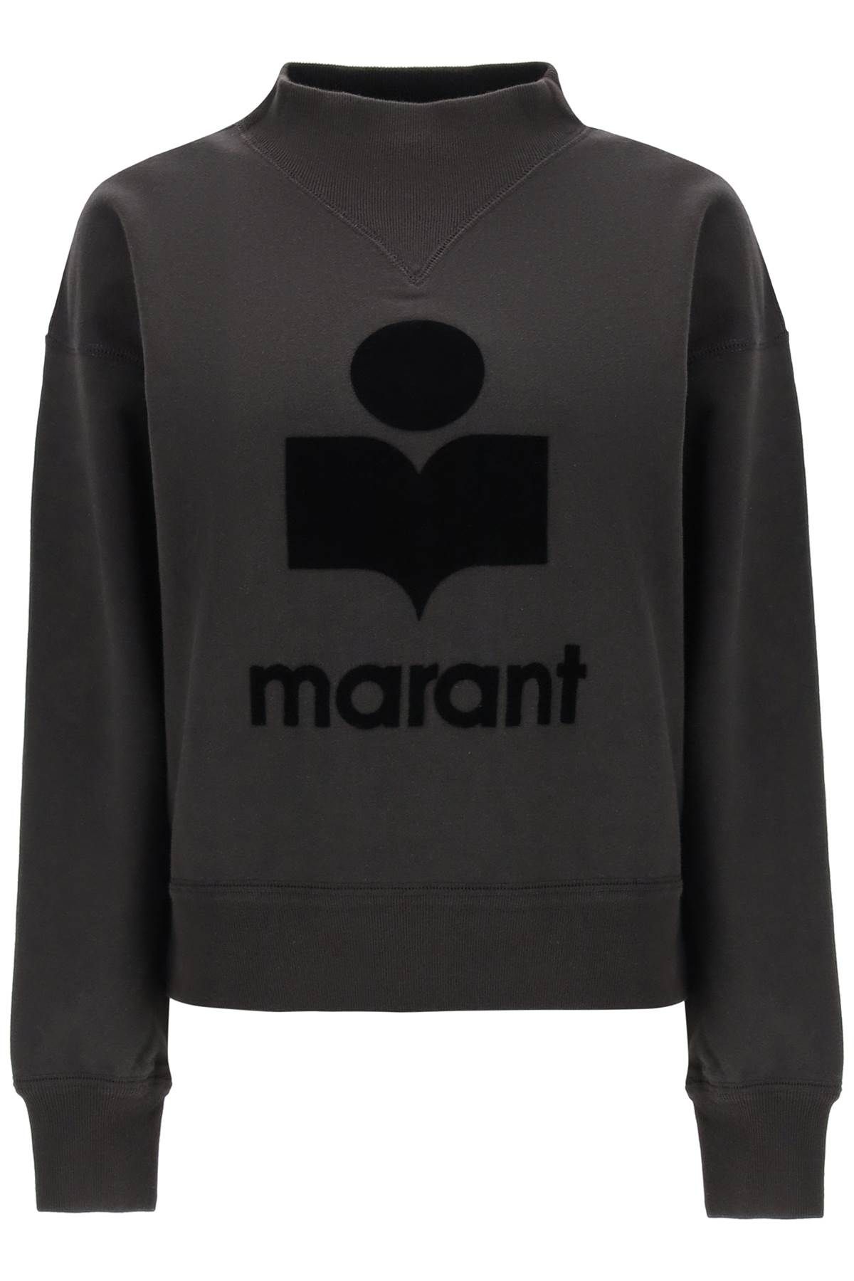 Isabel Marant Étoile ISABEL MARANT ETOILE moby sweatshirt with flocked logo