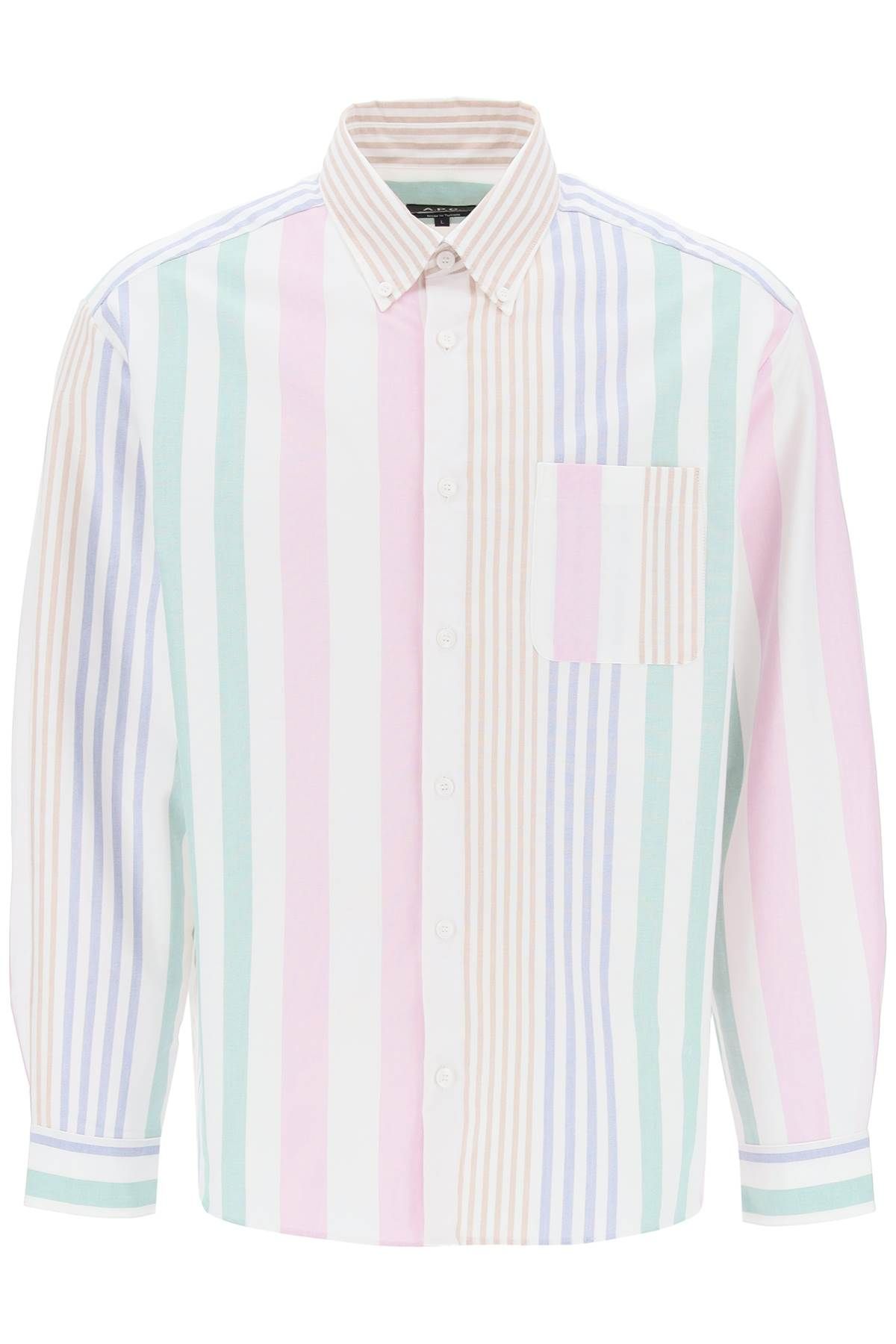 A.P.C. A. P.C. mateo striped oxford shirt