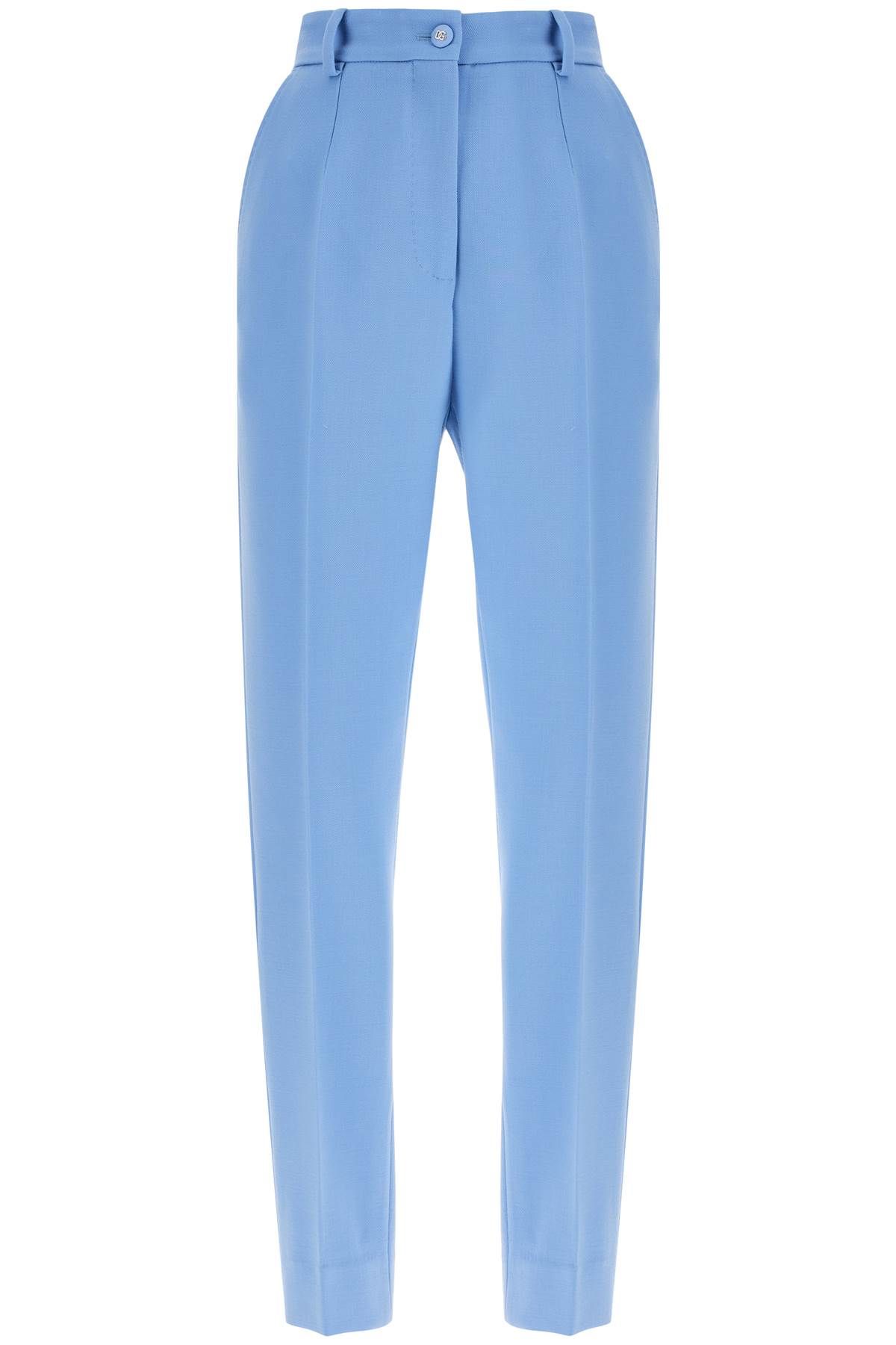 Dolce & Gabbana DOLCE & GABBANA wool crepe trousers for women