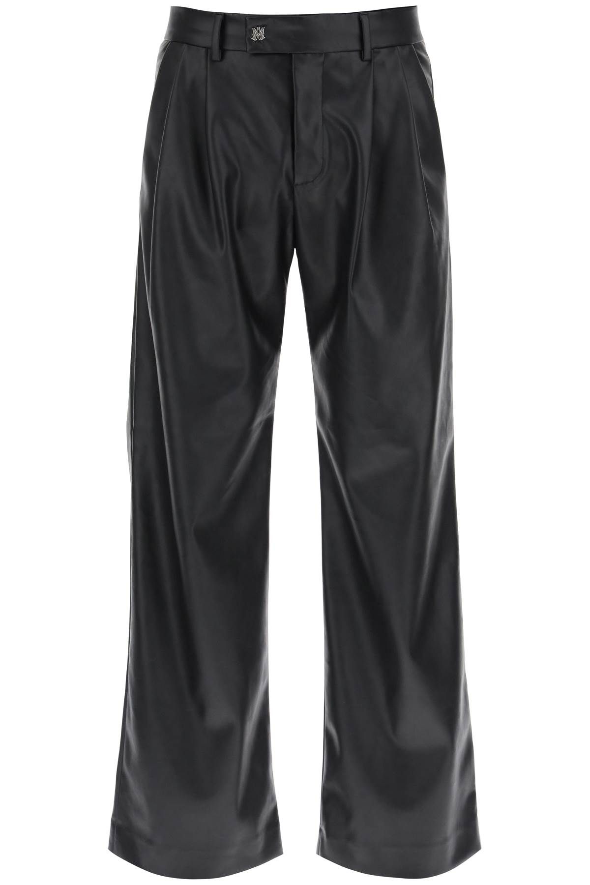 Amiri AMIRI faux leather wide leg pants