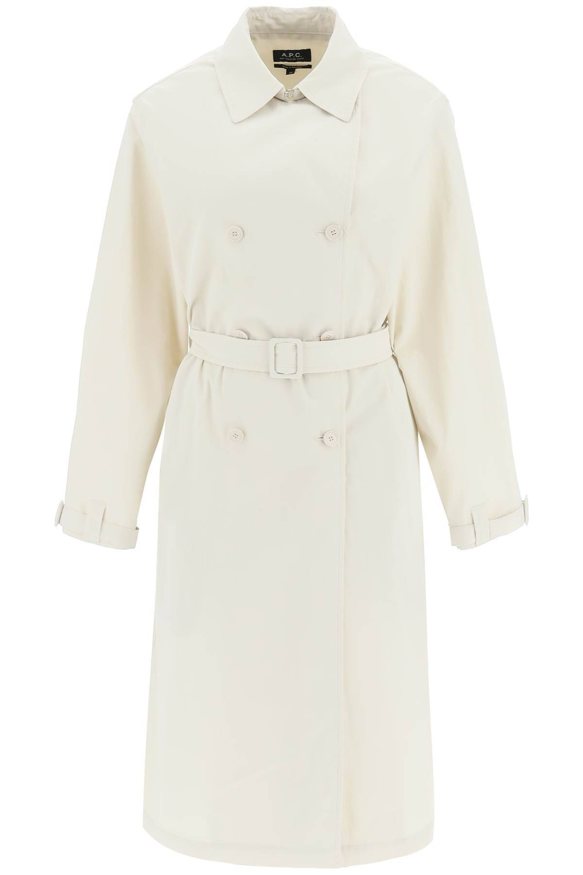 A.P.C. A. P.C. 'irene' double-breasted trench coat
