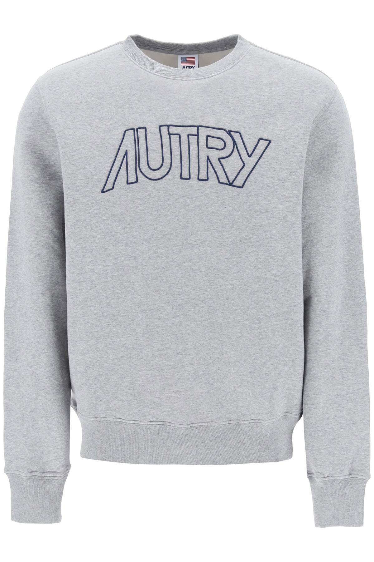 AUTRY AUTRY embroidered logo icon sweatshirt