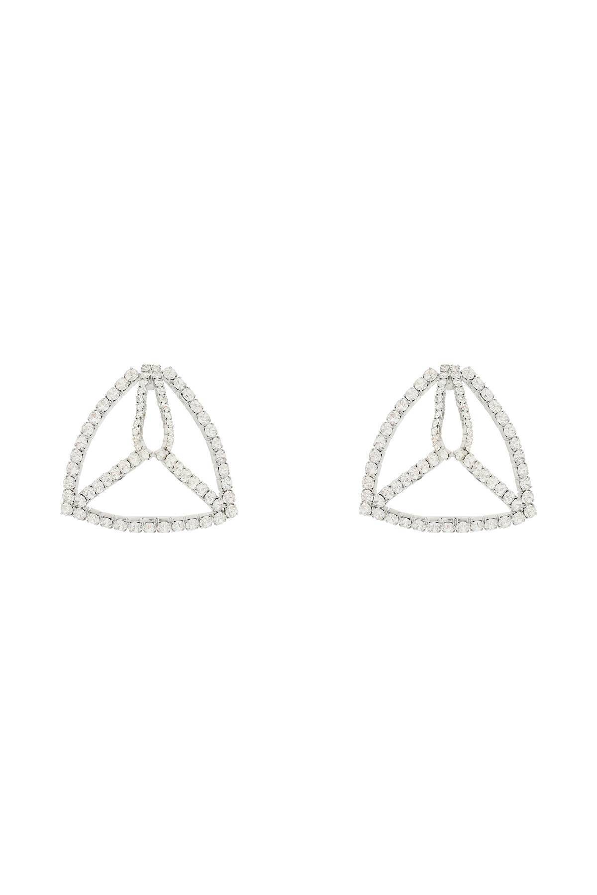 AREA AREA 'crystal pyramid' earrings