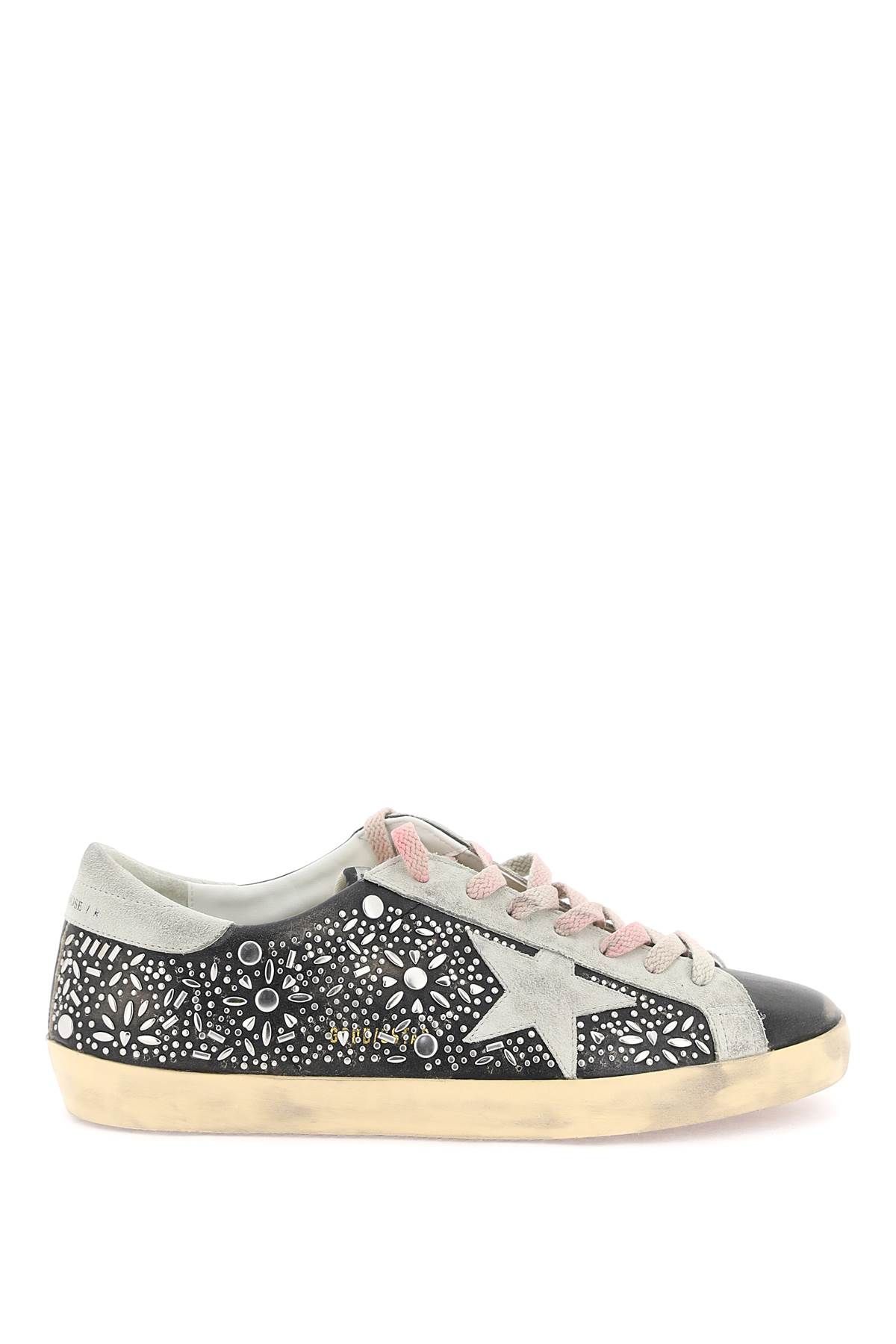 Golden Goose GOLDEN GOOSE super-star studded sneakers with