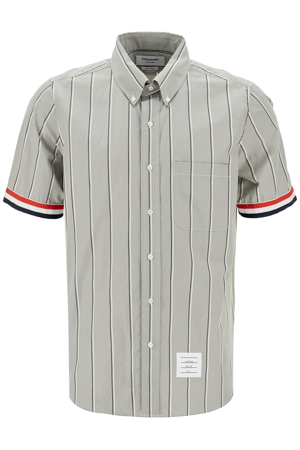 Thom Browne THOM BROWNE striped short-sleeved shirt