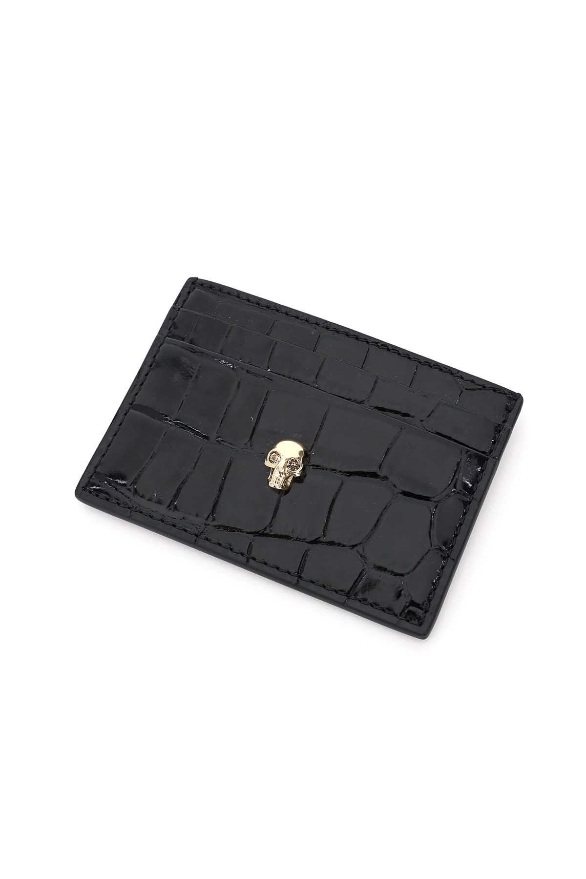 Alexander McQueen ALEXANDER MCQUEEN skull card holder