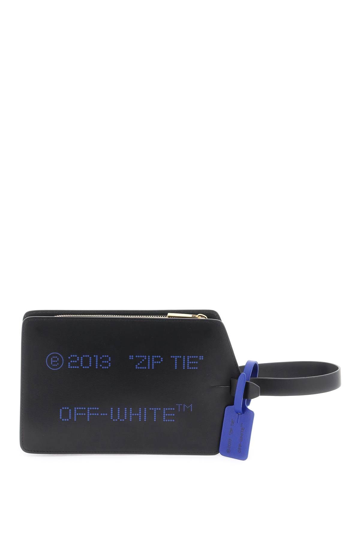 OFF-WHITE OFF-WHITE zip-tie clutch