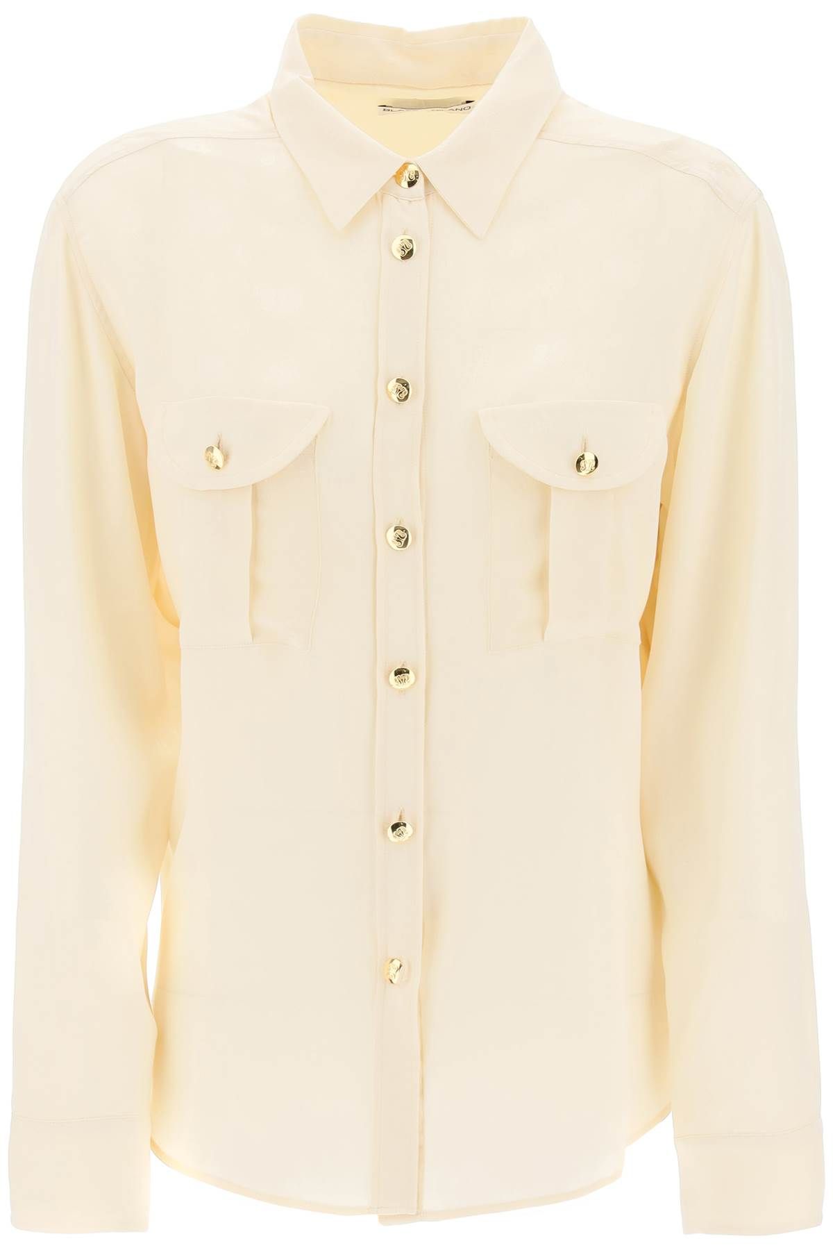 BLAZE MILANO BLAZE MILANO faverolles jacquard crepe shirt