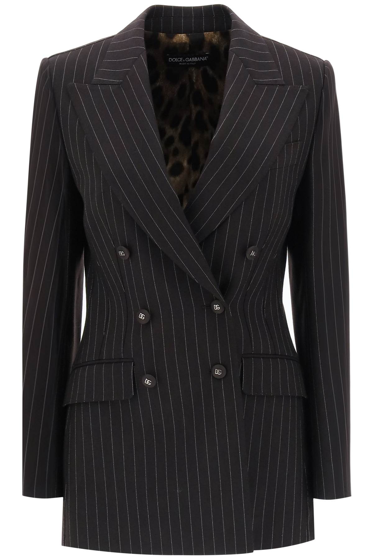 Dolce & Gabbana DOLCE & GABBANA pinstriped turlington jacket