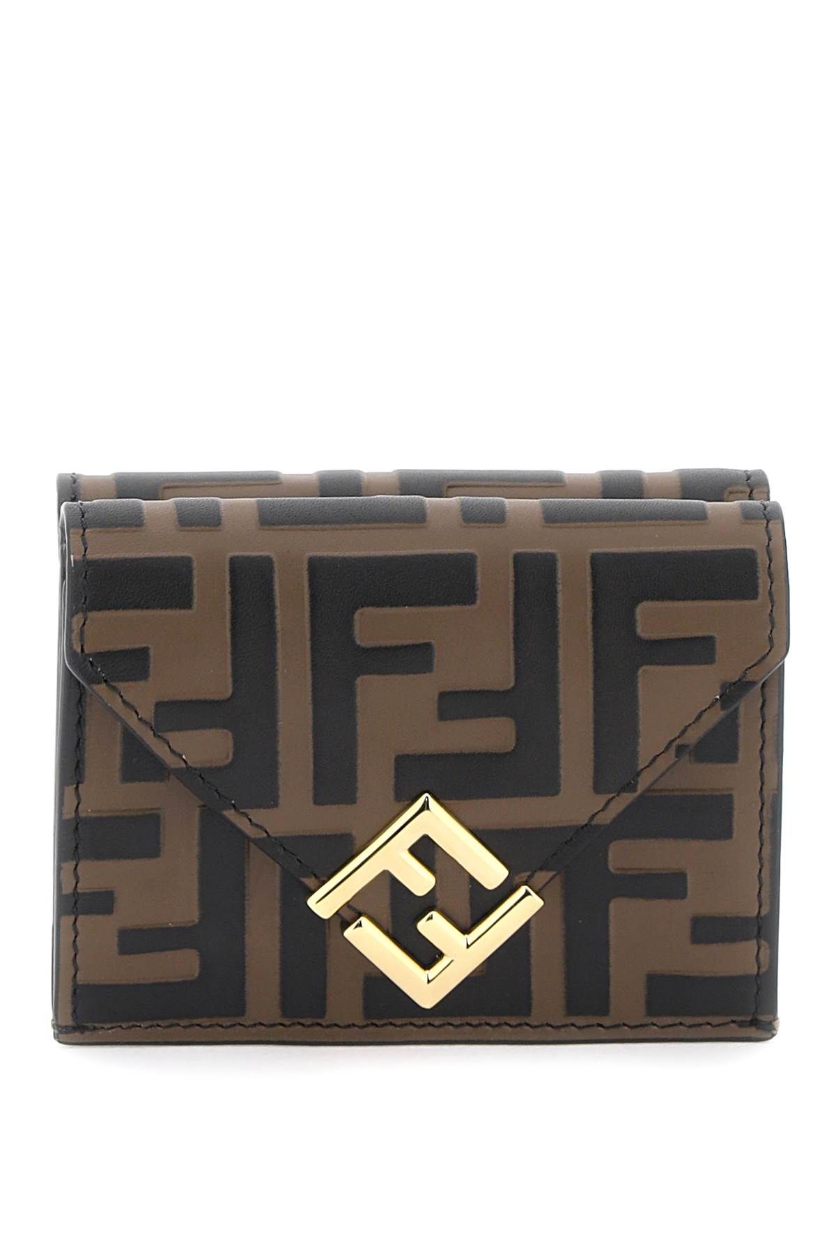 FENDI FENDI ff diamonds trifold wallet