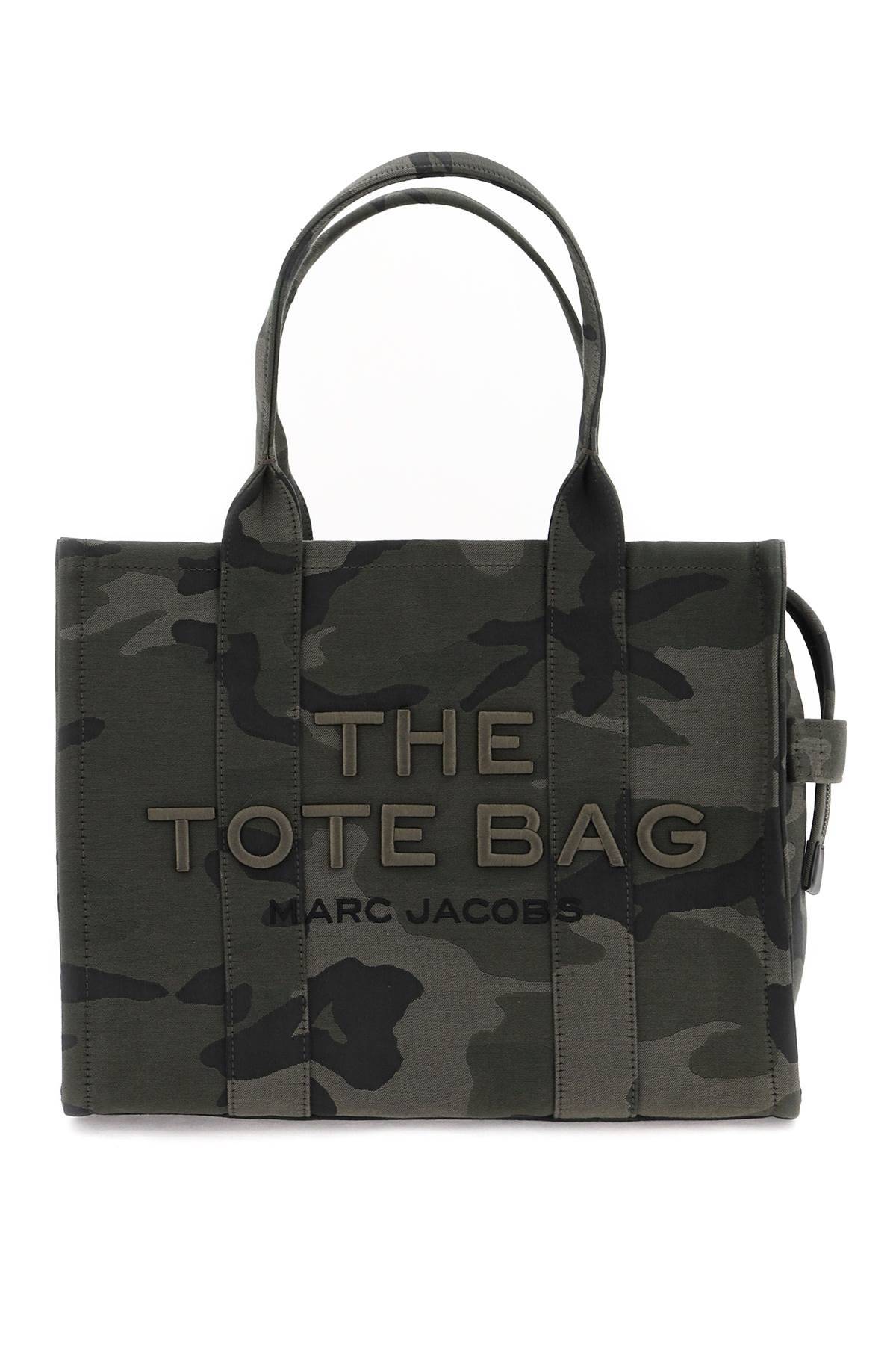 Marc Jacobs MARC JACOBS the camo jacquard large tote bag
