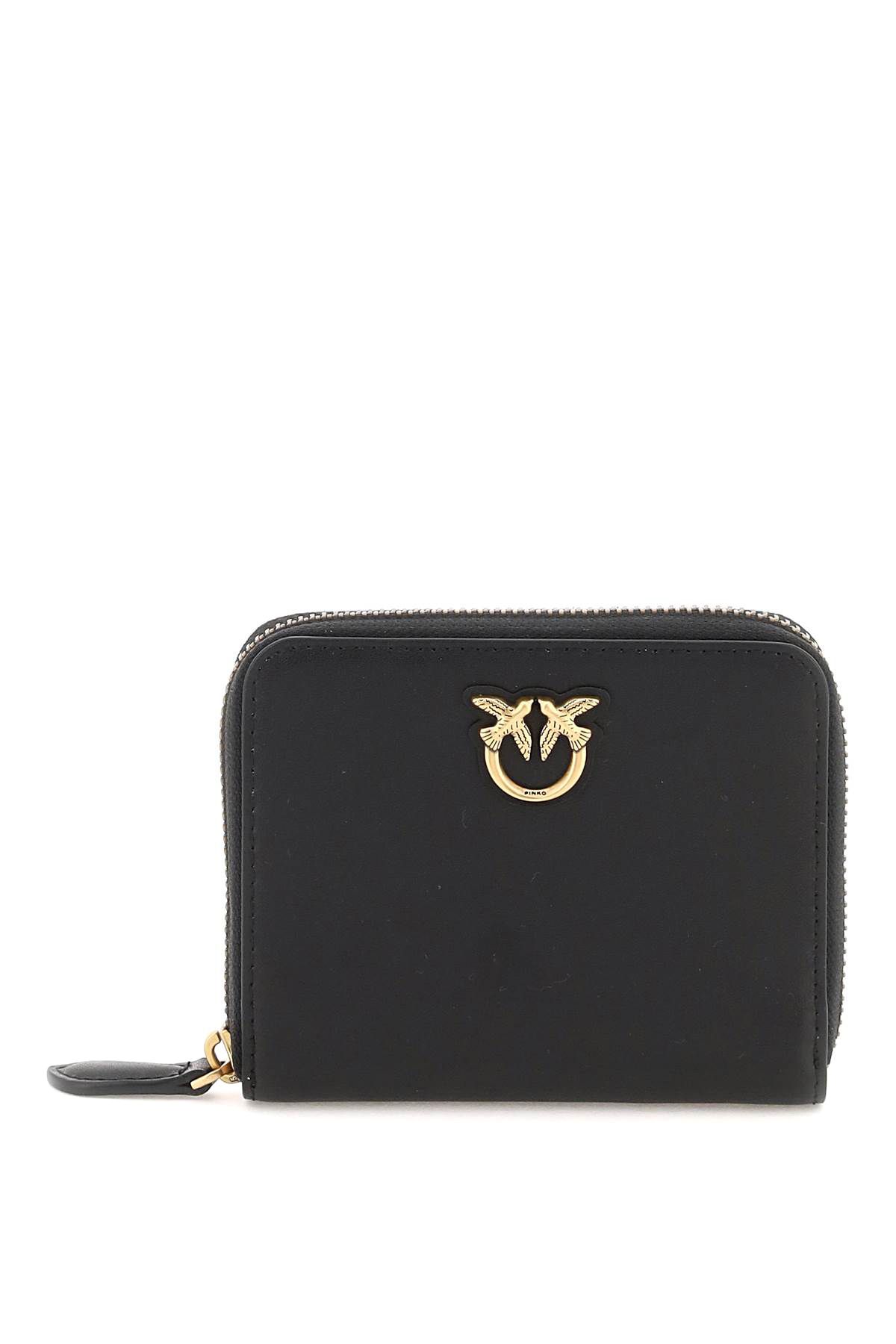 Pinko PINKO leather zip-around wallet