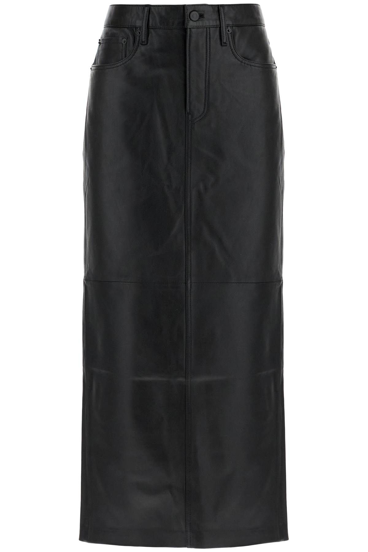 WARDROBE.NYC WARDROBE. NYC leather column skirt for women