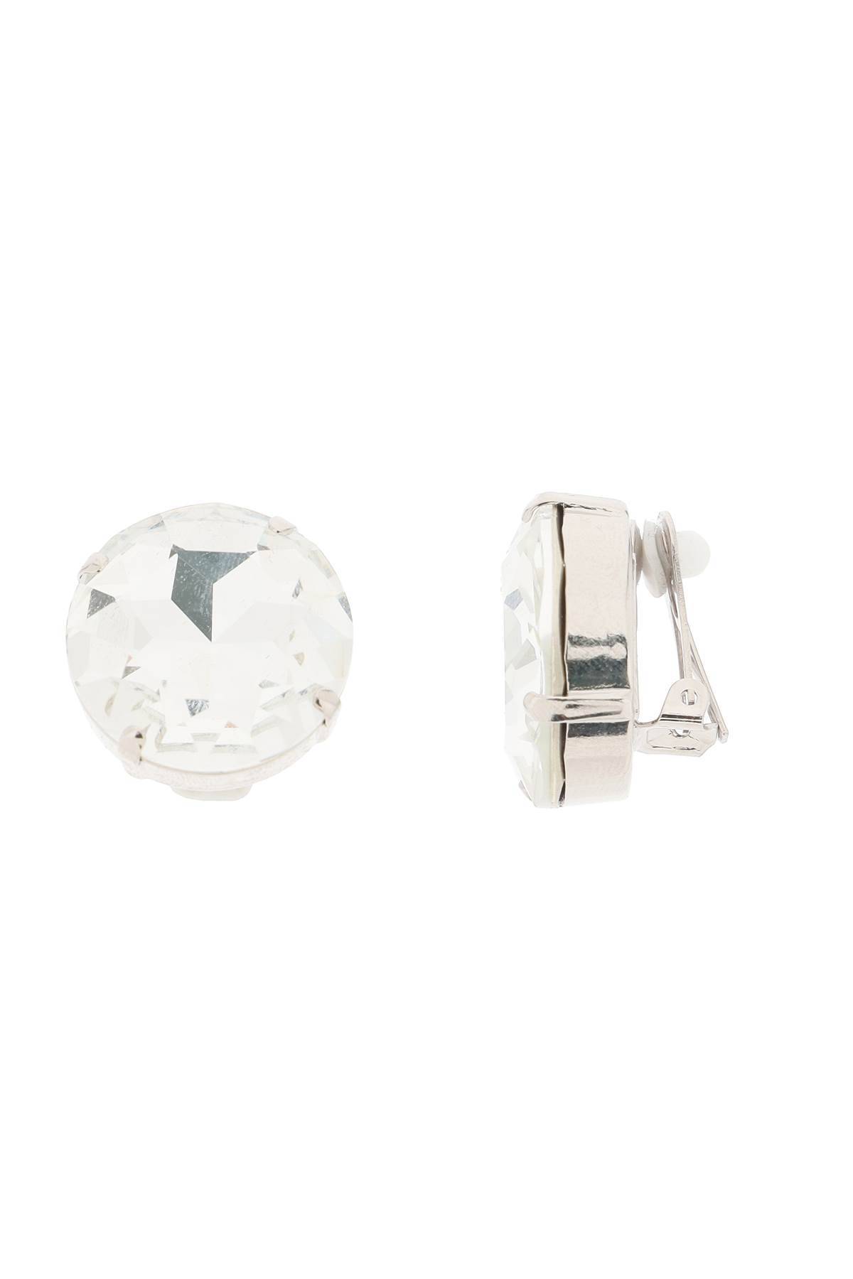 Alessandra Rich ALESSANDRA RICH crystal clip-on earrings in italian style