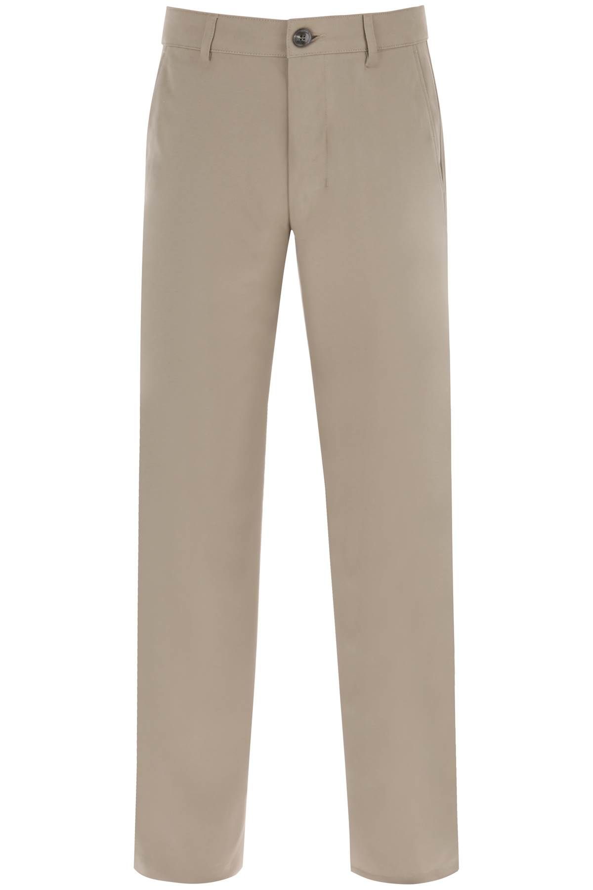  AMI ALEXANDRE MATIUSSI cotton chino pants