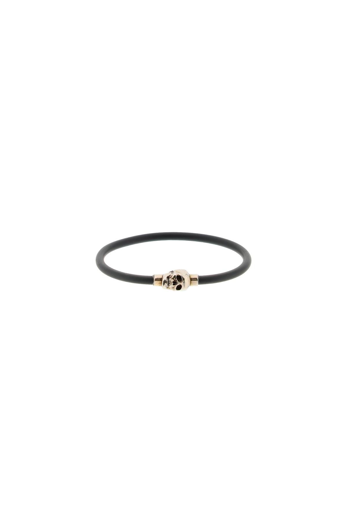 Alexander McQueen ALEXANDER MCQUEEN skull rubber bracelet