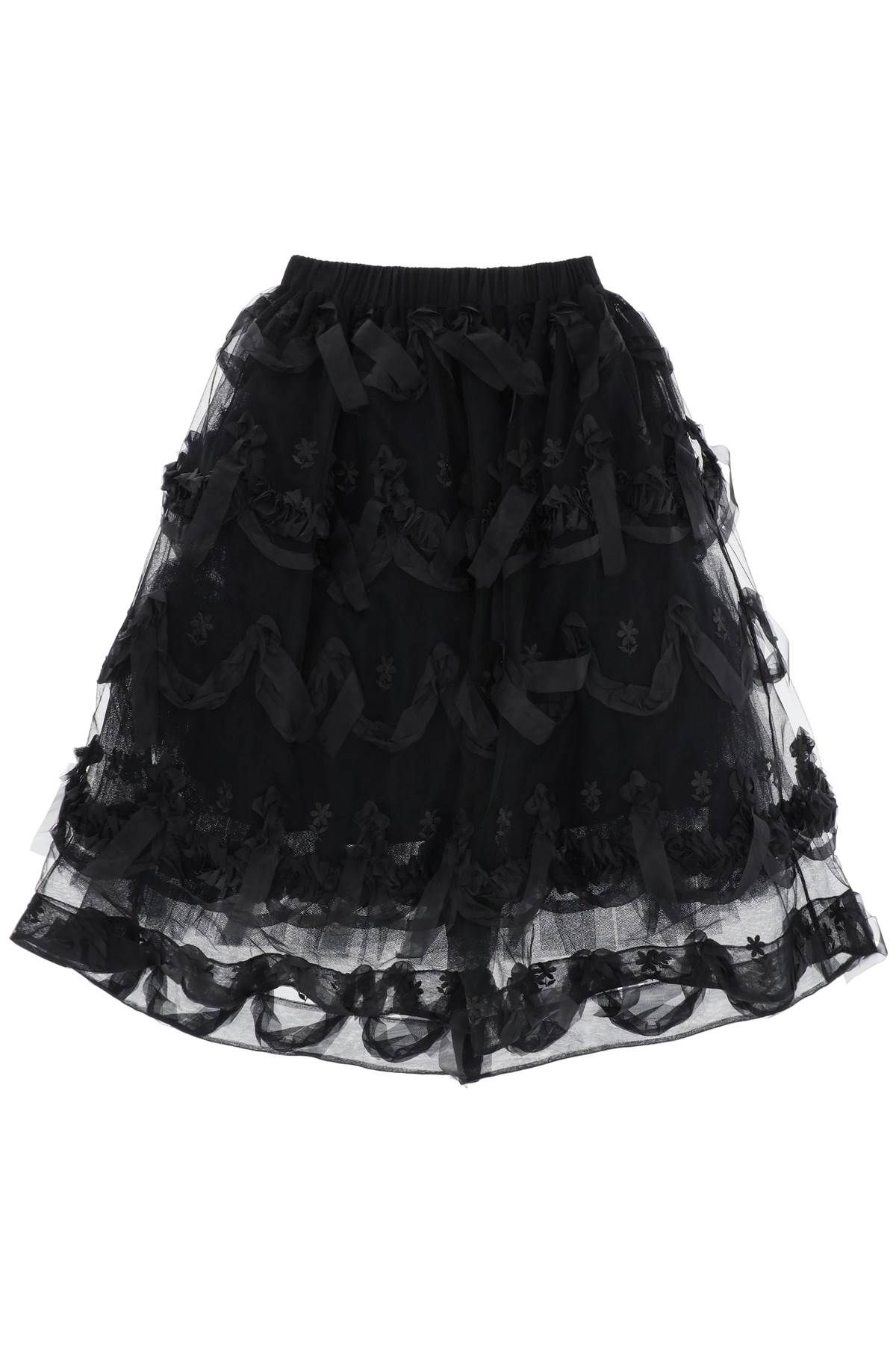 Simone Rocha SIMONE ROCHA embroidered tutu skirt