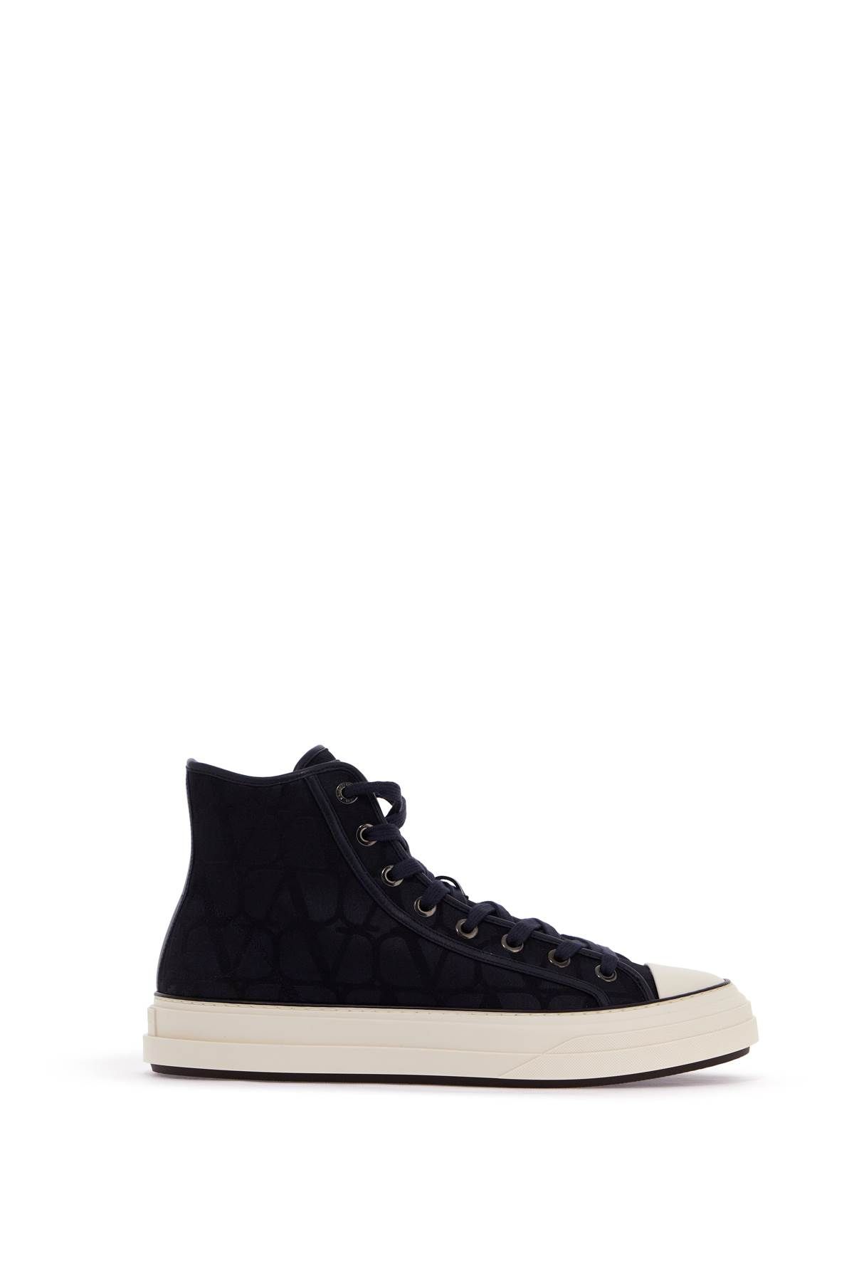 VALENTINO GARAVANI VALENTINO GARAVANI totaloop toile iconographe high-top sneakers