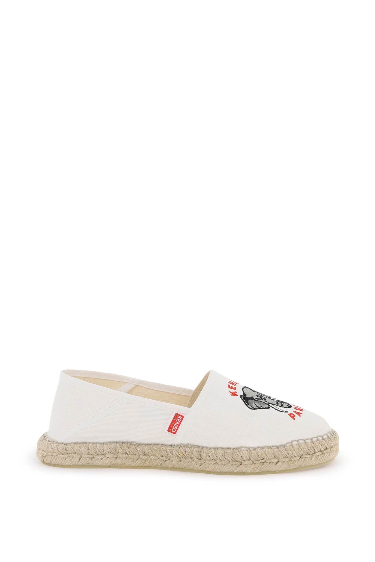 Kenzo KENZO canvas espadrilles with logo embroidery