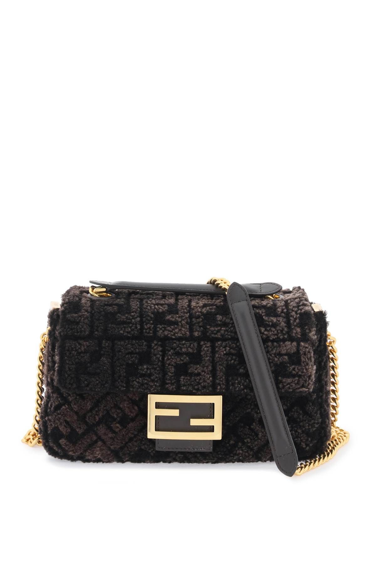 FENDI FENDI chain midi baguette bag