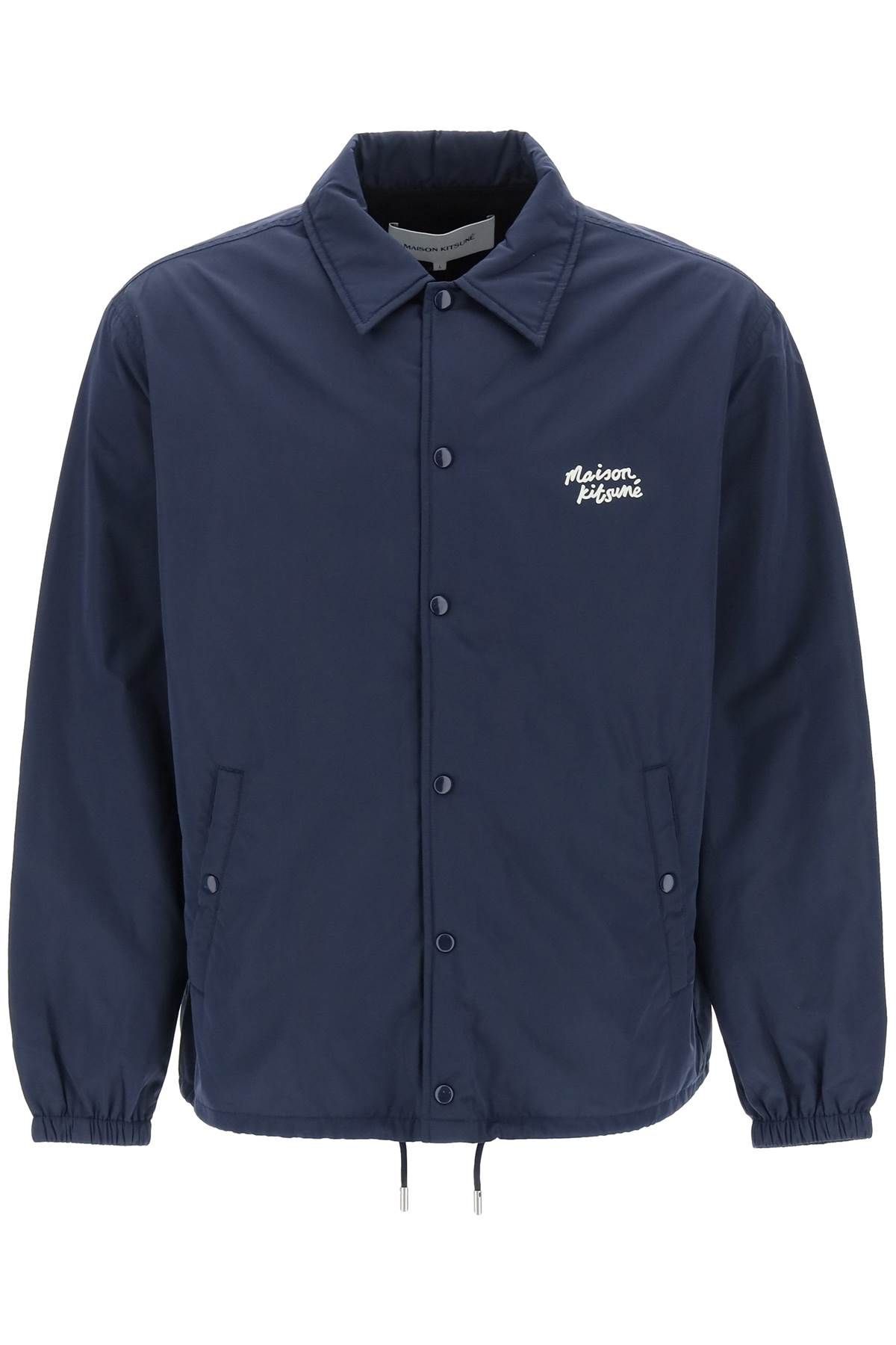 Maison Kitsuné MAISON KITSUNE coach jacket with logo print