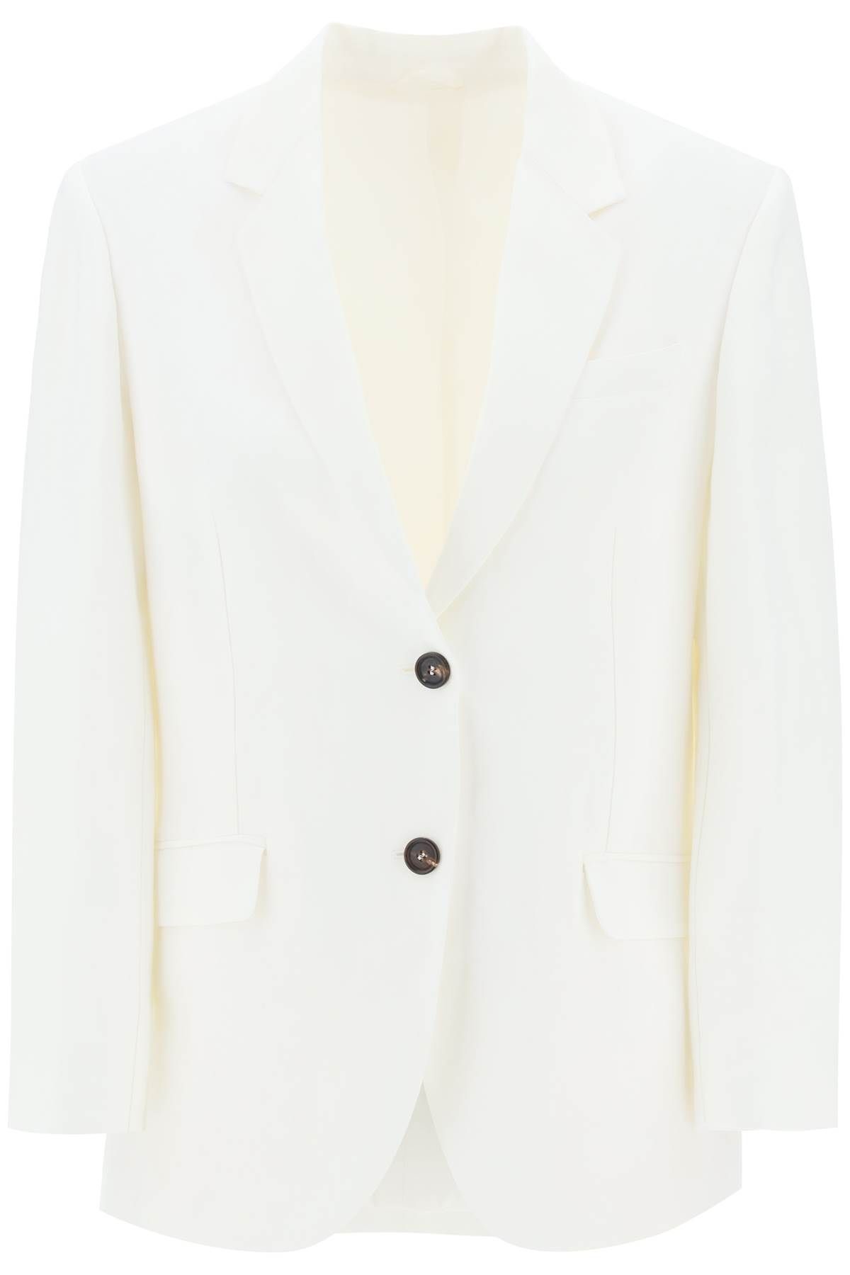 Brunello Cucinelli BRUNELLO CUCINELLI viscose-linen single-breasted blazer