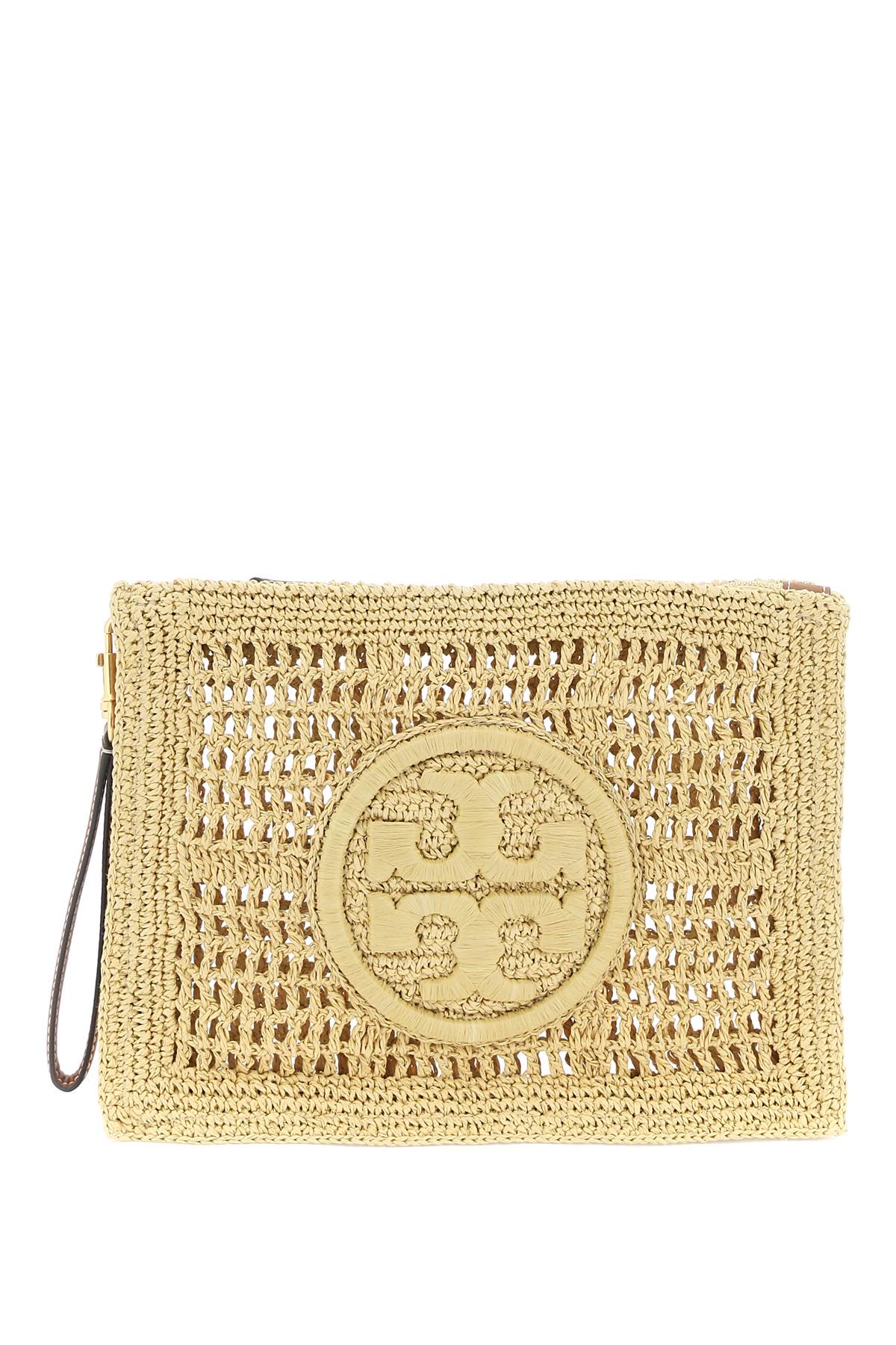 Tory Burch TORY BURCH ella raffia pouch