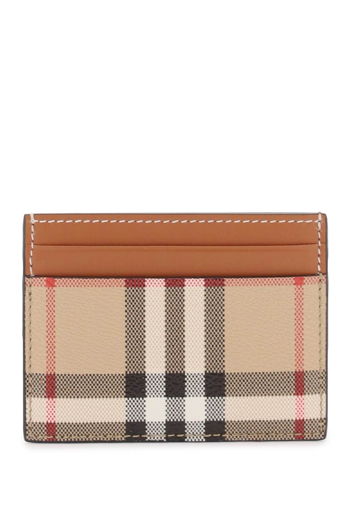 Burberry BURBERRY card holder with tartan pattern